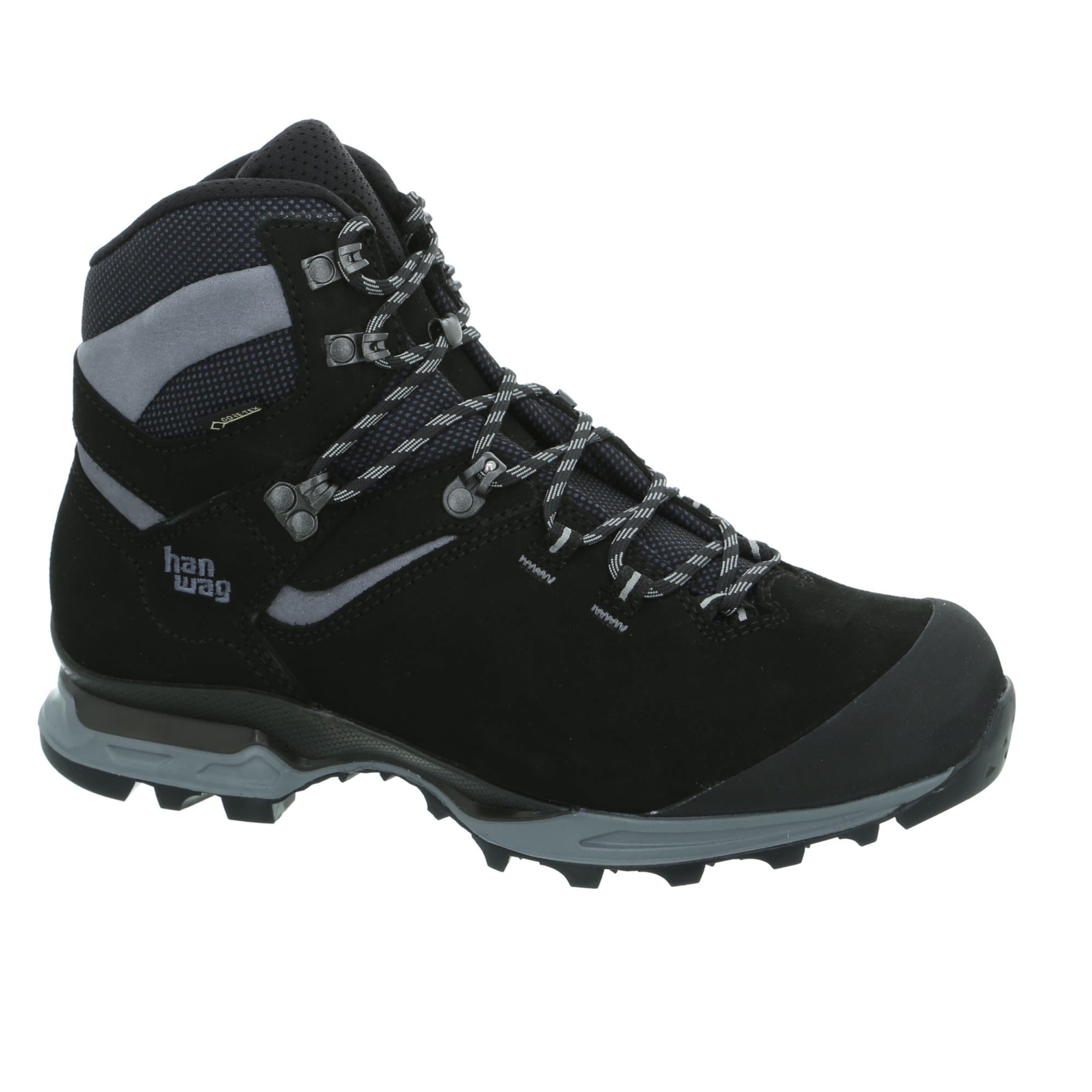 Hanwag Tatra Light Wide Gtx(R)(R) Schwarz- Male Gore-Tex(R) Wander- und Trekkingstiefel- Grsse EU 40-5 - Farbe Black - Asphalt