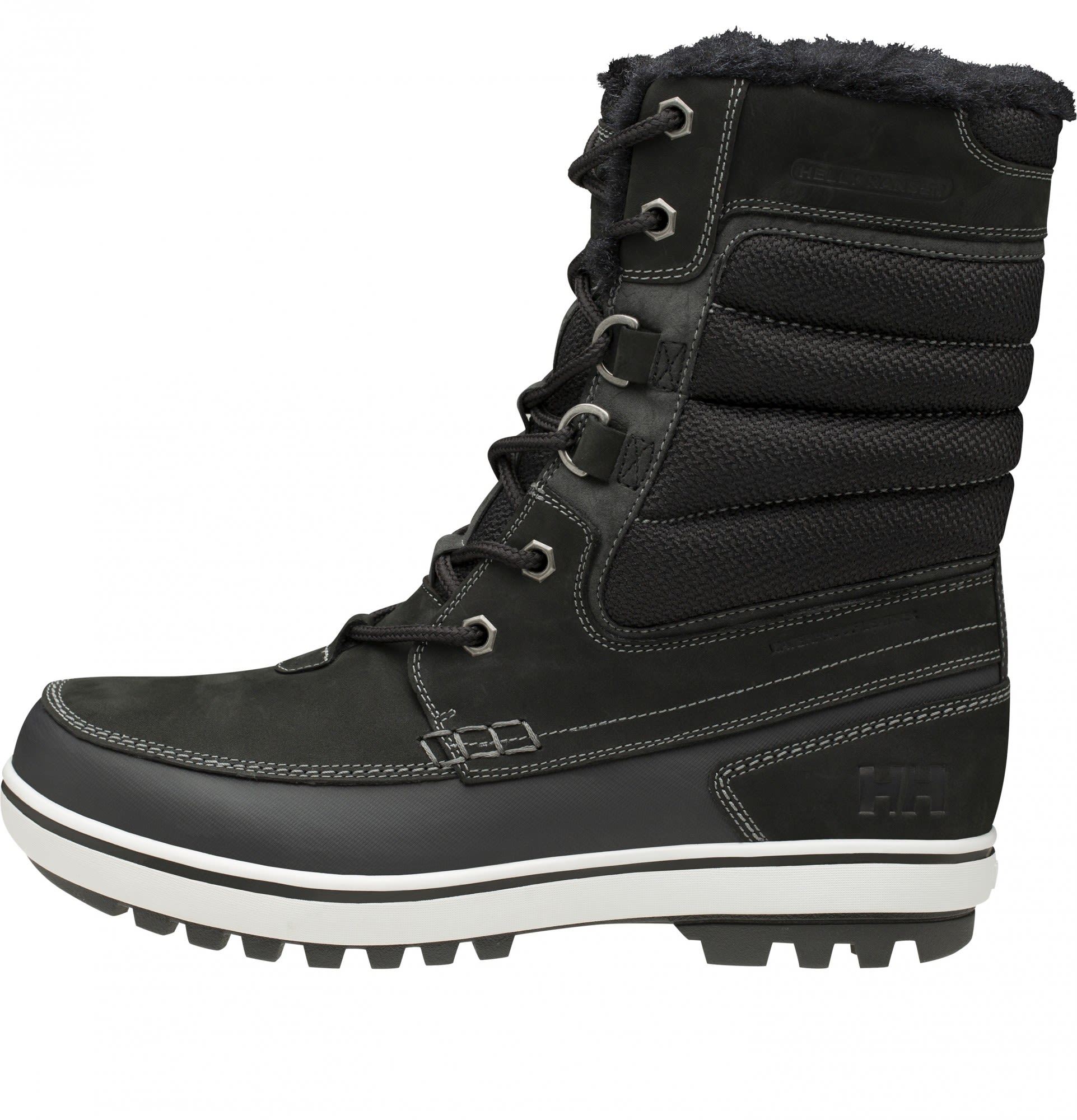 Helly Hansen Garibaldi Primaloft Boot Schwarz- Male PrimaLoft(R) Winterstiefel und -schuhe- Grsse EU 42-5 - Farbe Jet Black - Ash Grey