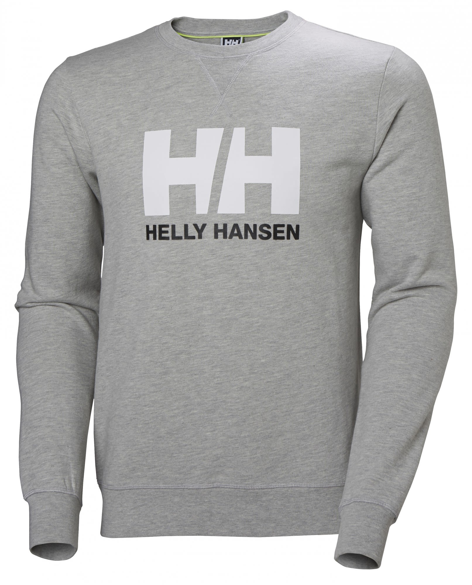 Helly Hansen HH Logo Crew Sweat Grau- Male Sweaters und Hoodies- Grsse S - Farbe Grey Melange