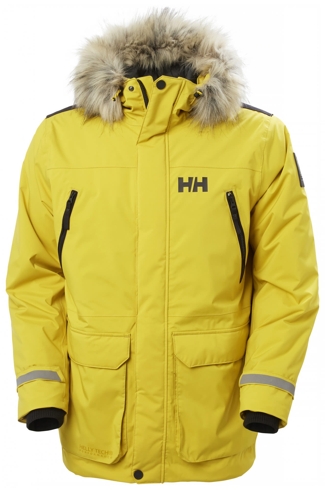 Helly Hansen Reine Parka Gelb- Male PrimaLoft(R) Freizeitmntel- Grsse XL - Farbe Antique Moss