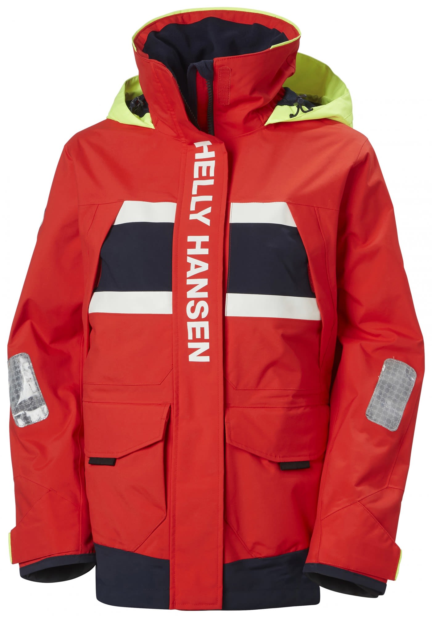 Helly Hansen Salt Coastal Jacket Rot- Female Jacken- Grsse XS - Farbe Alert Red