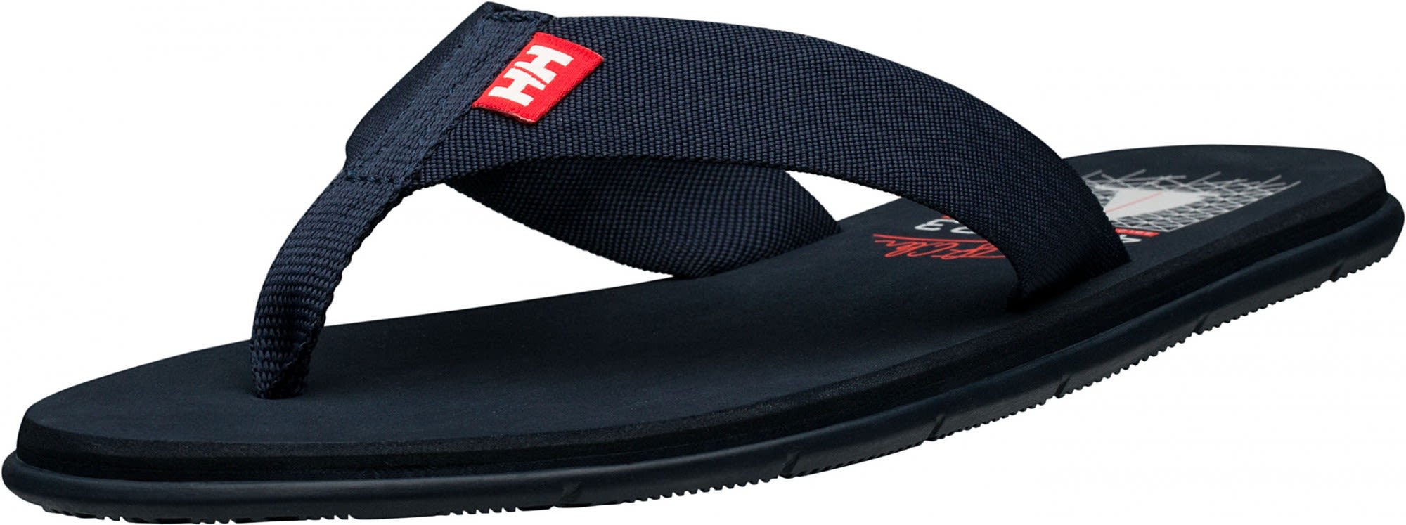 Helly Hansen Seasand HP Blau- Male Sandalen- Grsse EU 40 - Farbe Evening Blue - Nimbus Cloud - Cherry Tomato