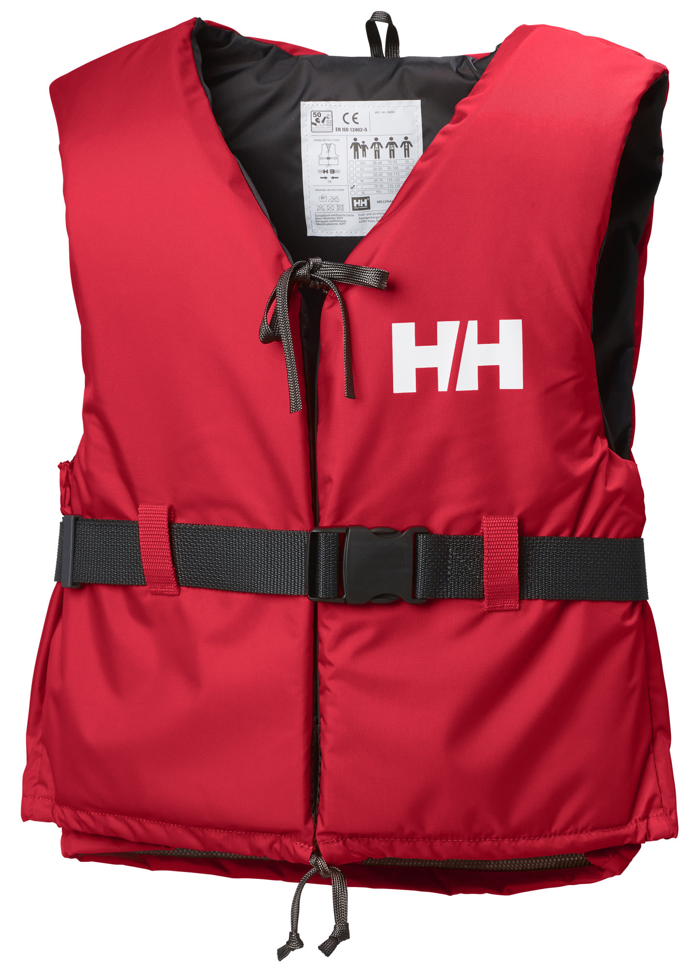 Helly Hansen Sport II Rot- SUp Zubehr- Grsse 30-40 kg - Farbe Red - Ebony