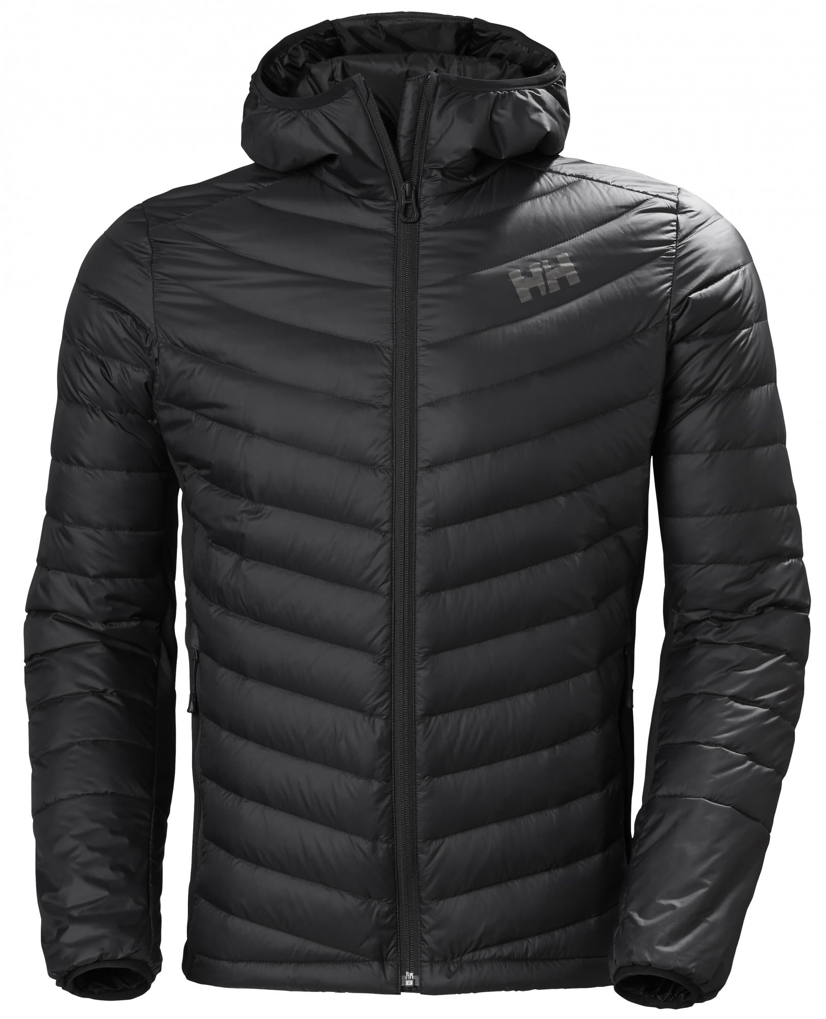 Helly Hansen Verglas Hooded Down Hybrid Insulator Schwarz- Male Daunen Winterjacken- Grsse S - Farbe Black