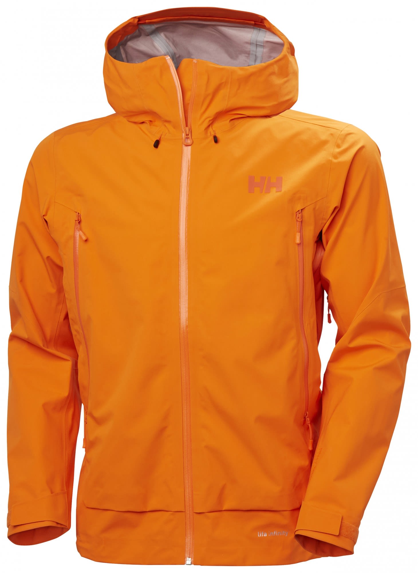 Helly Hansen Verglas Infinity Shell Jacket Orange- Male Anoraks- Grsse S - Farbe Bright Orange