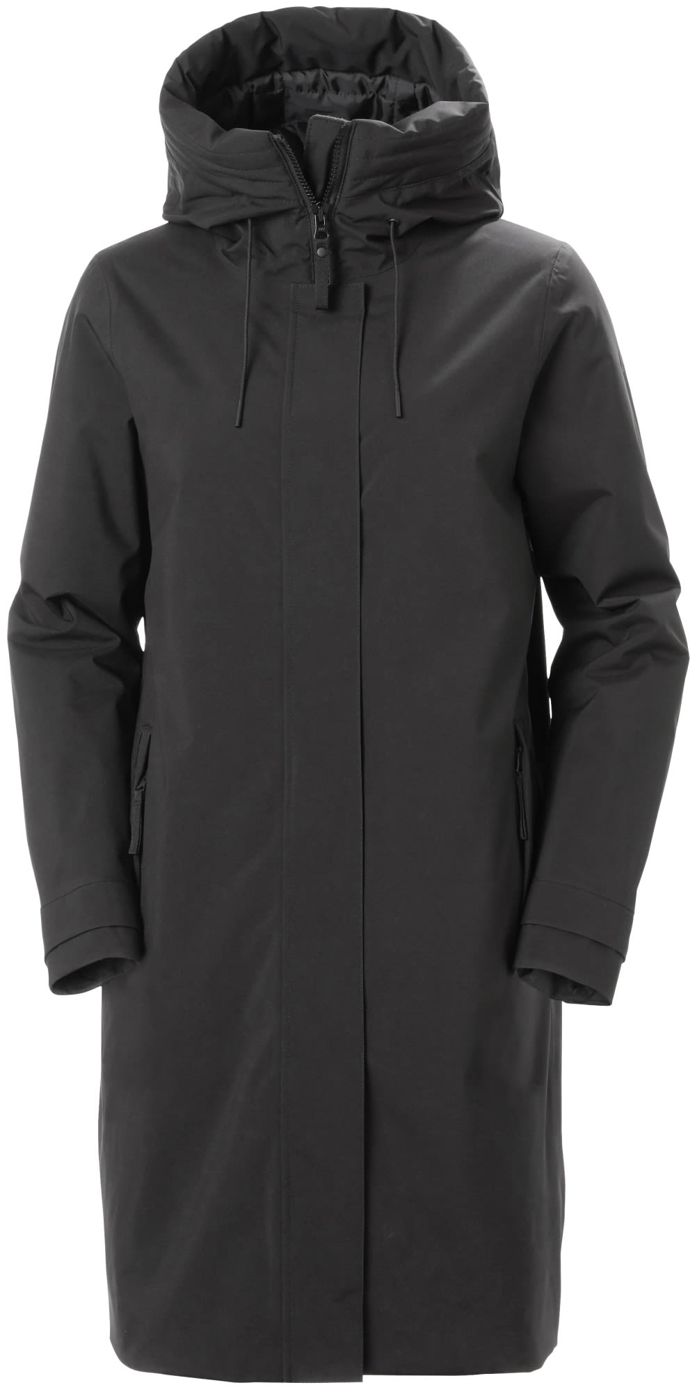 Helly Hansen Victoria INS Rain Coat Schwarz- Female PrimaLoft(R) Freizeitmntel- Grsse XS - Farbe Black