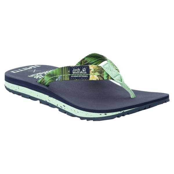 Jack Wolfskin Beachster Blau- Female Sandalen- Grsse EU 37 - Farbe Midnight Blue All Over