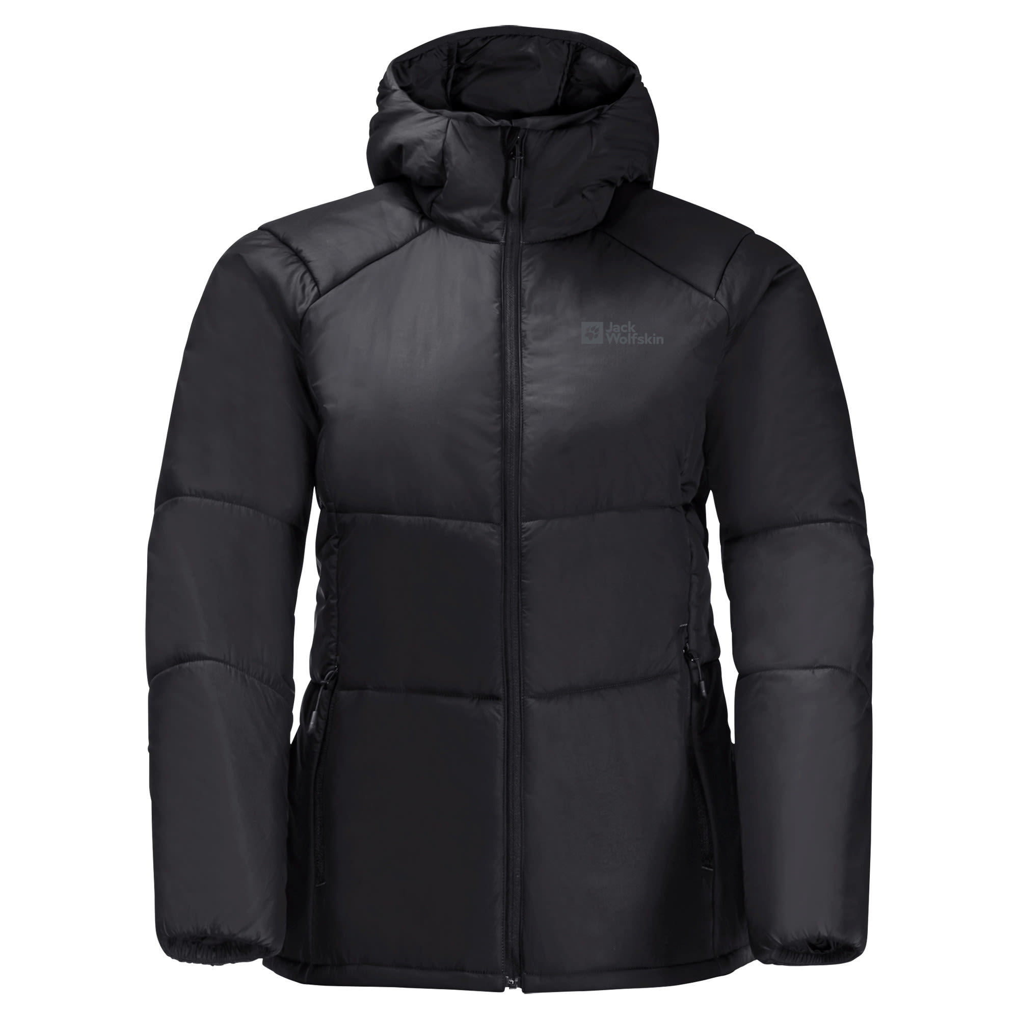 Jack Wolfskin Bergland INS Hoody Schwarz- Female PrimaLoft(R) Anoraks- Grsse S - Farbe Black