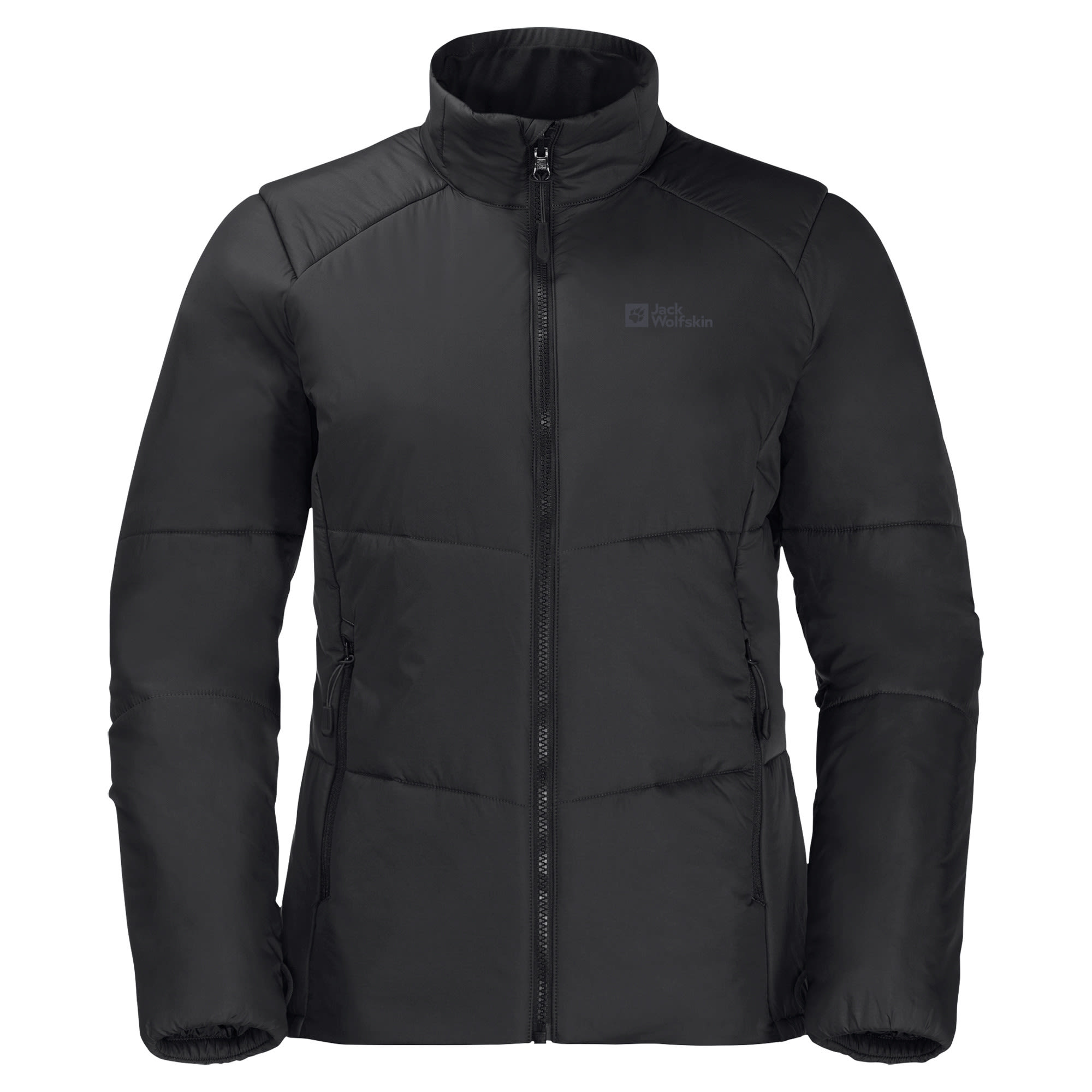 Jack Wolfskin Bergland INS JKT Schwarz- Female PrimaLoft(R) Anoraks- Grsse S - Farbe Black