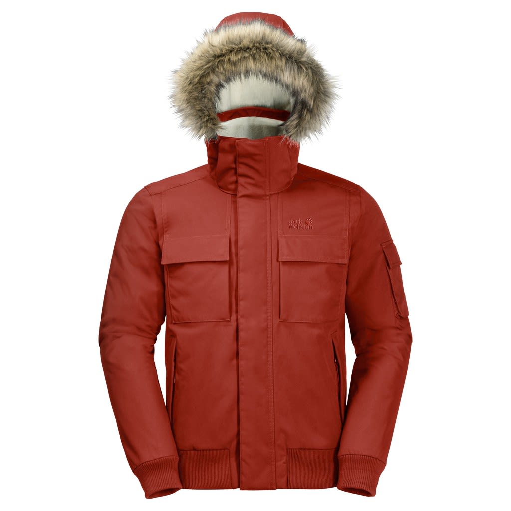 Jack Wolfskin Brockton Point Rot- Male Anoraks- Grsse S - Farbe Mexican Pepper