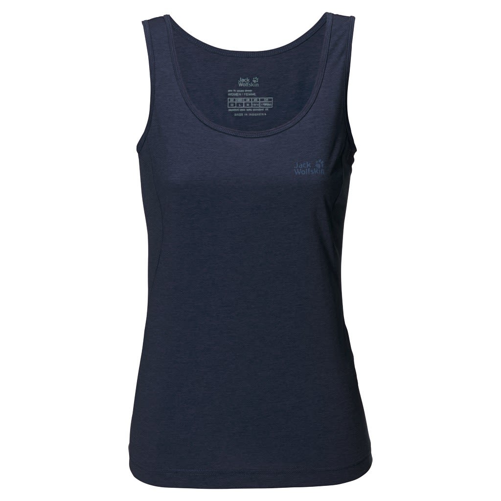 Jack Wolfskin Crosstrail Top Blau- Female T-Shirts- Grsse XL - Farbe Midnight Blue