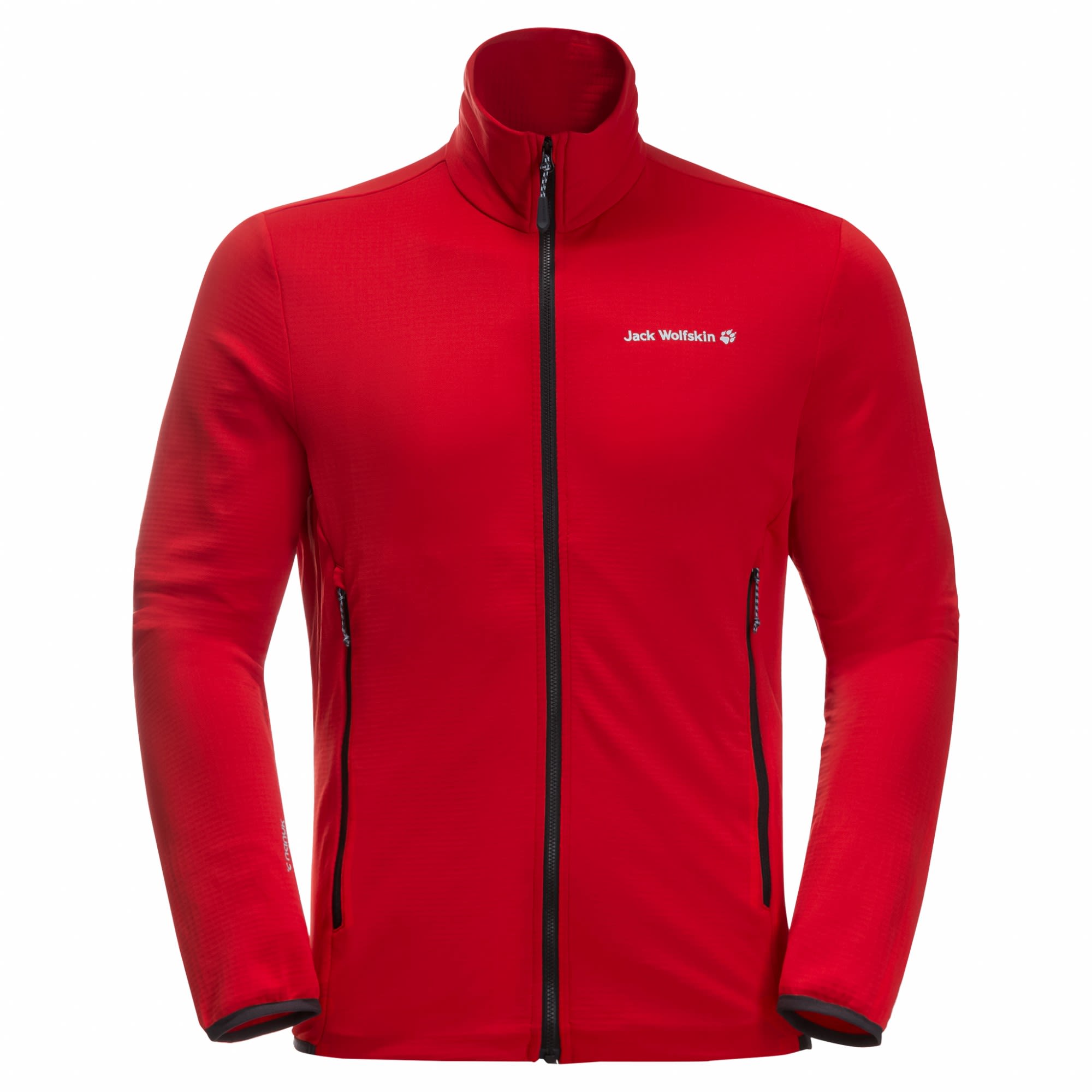 Jack Wolfskin DNA Fleece Rot- Male Anoraks- Grsse S - Farbe Adrenaline Red