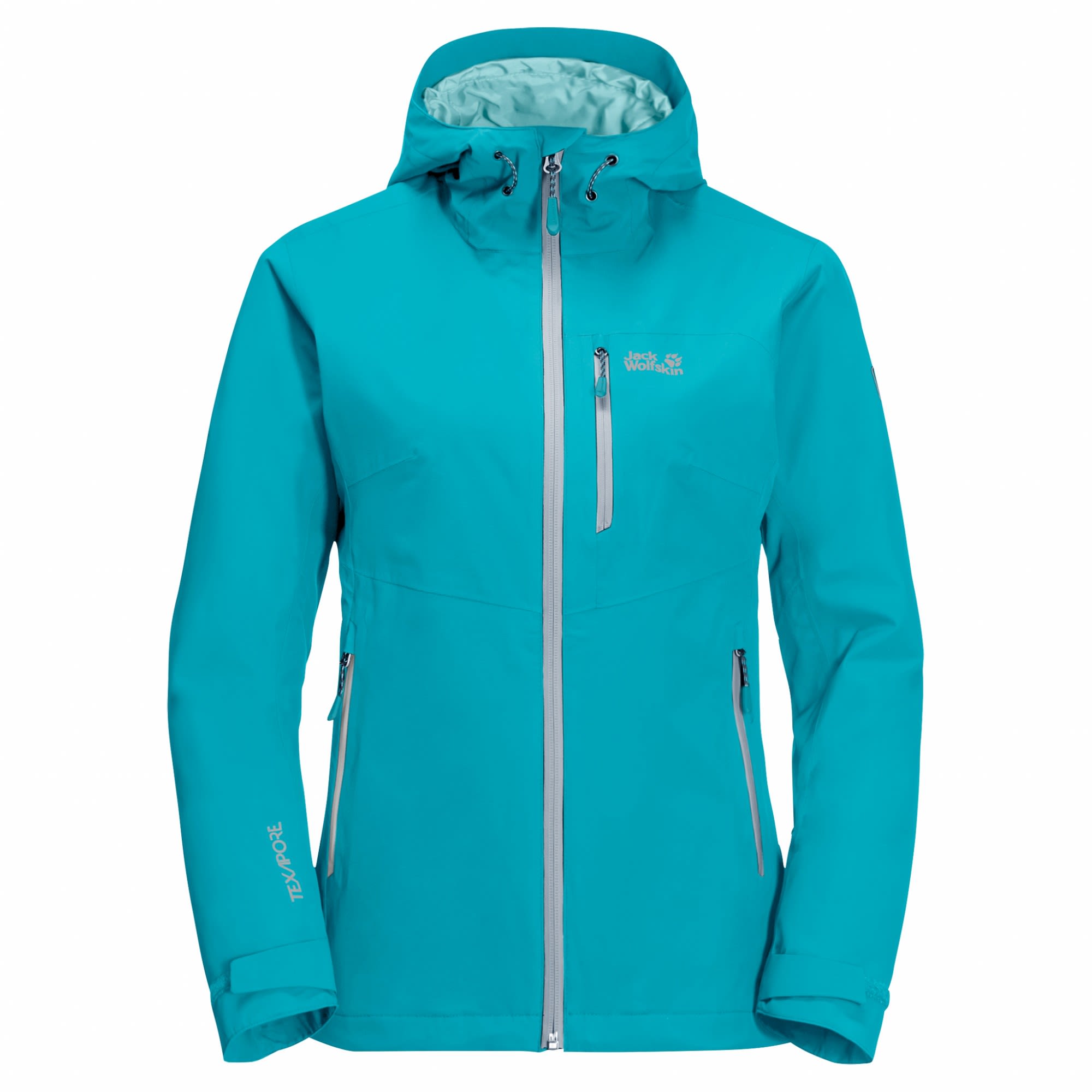 Jack Wolfskin Eagle Peak Jacket Blau- Female Ponchos und Capes- Grsse S - Farbe Dark Aqua