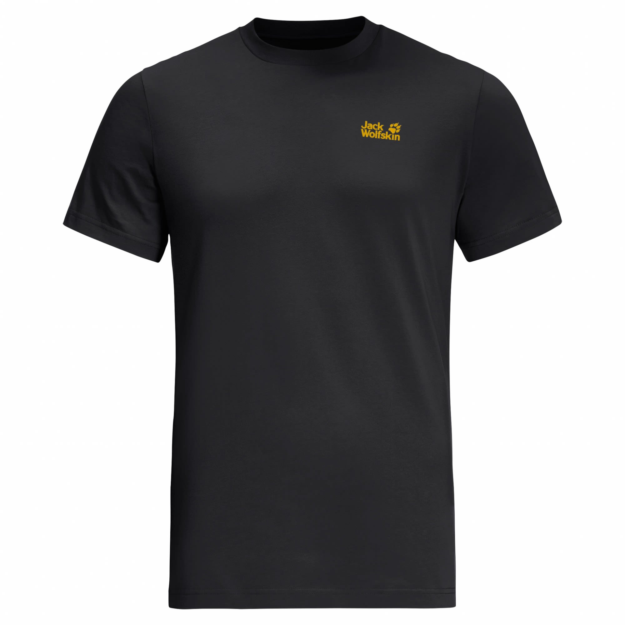 Jack Wolfskin Essential T Schwarz- Male Kurzarm-Shirts- Grsse M - Farbe Black