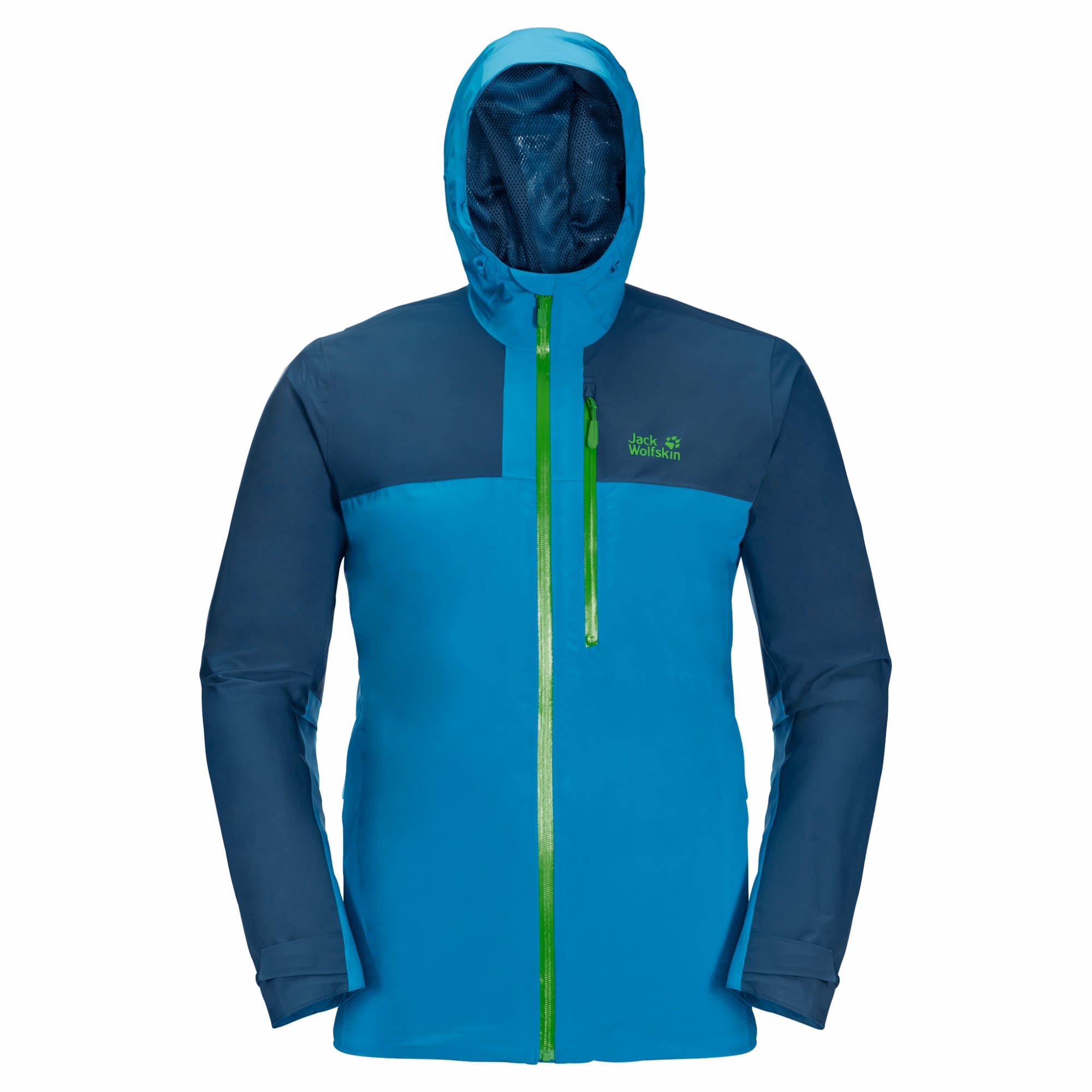 Jack Wolfskin GO Hike Jacket Blau- Male Anoraks- Grsse M - Farbe Blue Jewel