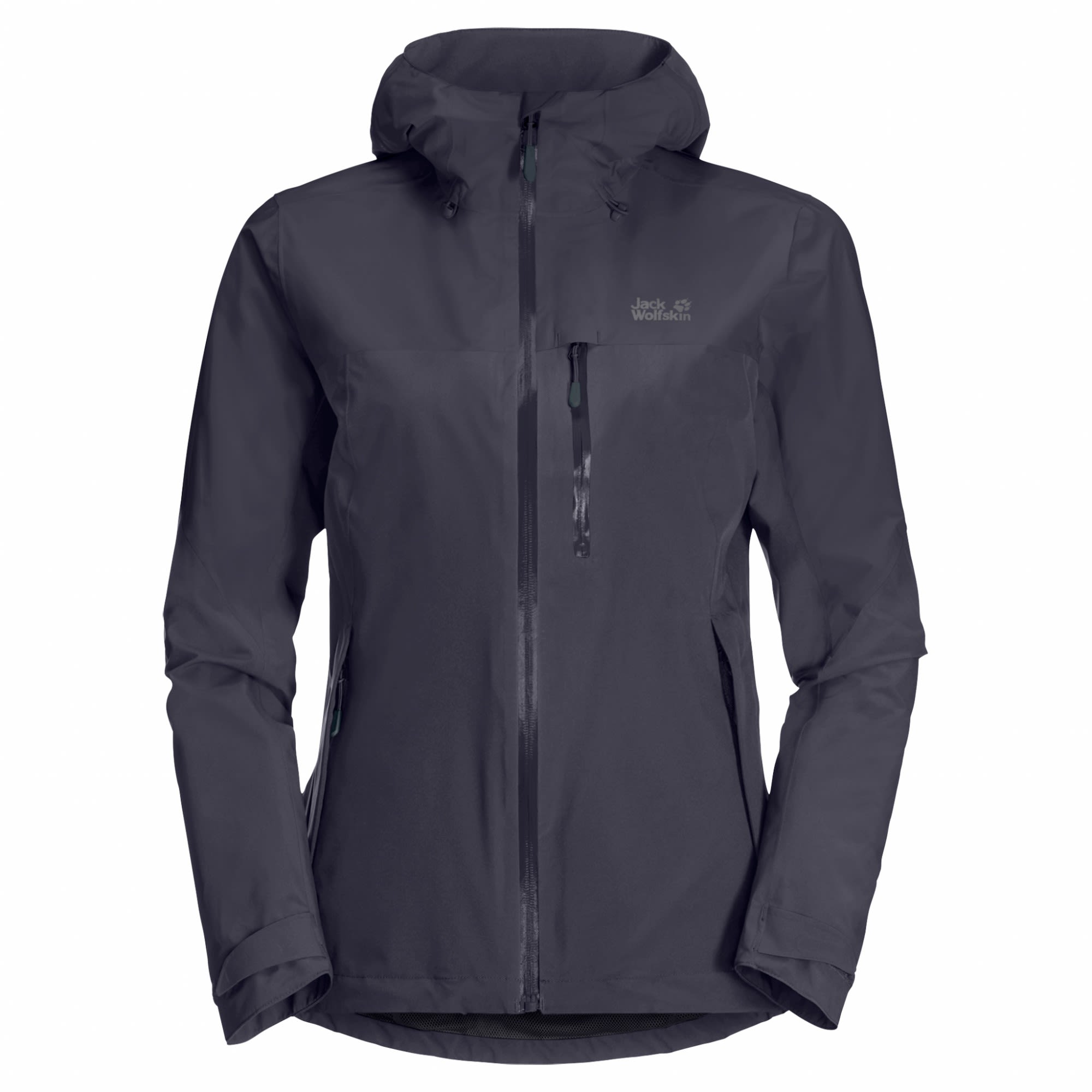 Jack Wolfskin GO Hike Jacket Grau- Female Anoraks- Grsse XS - Farbe Graphite