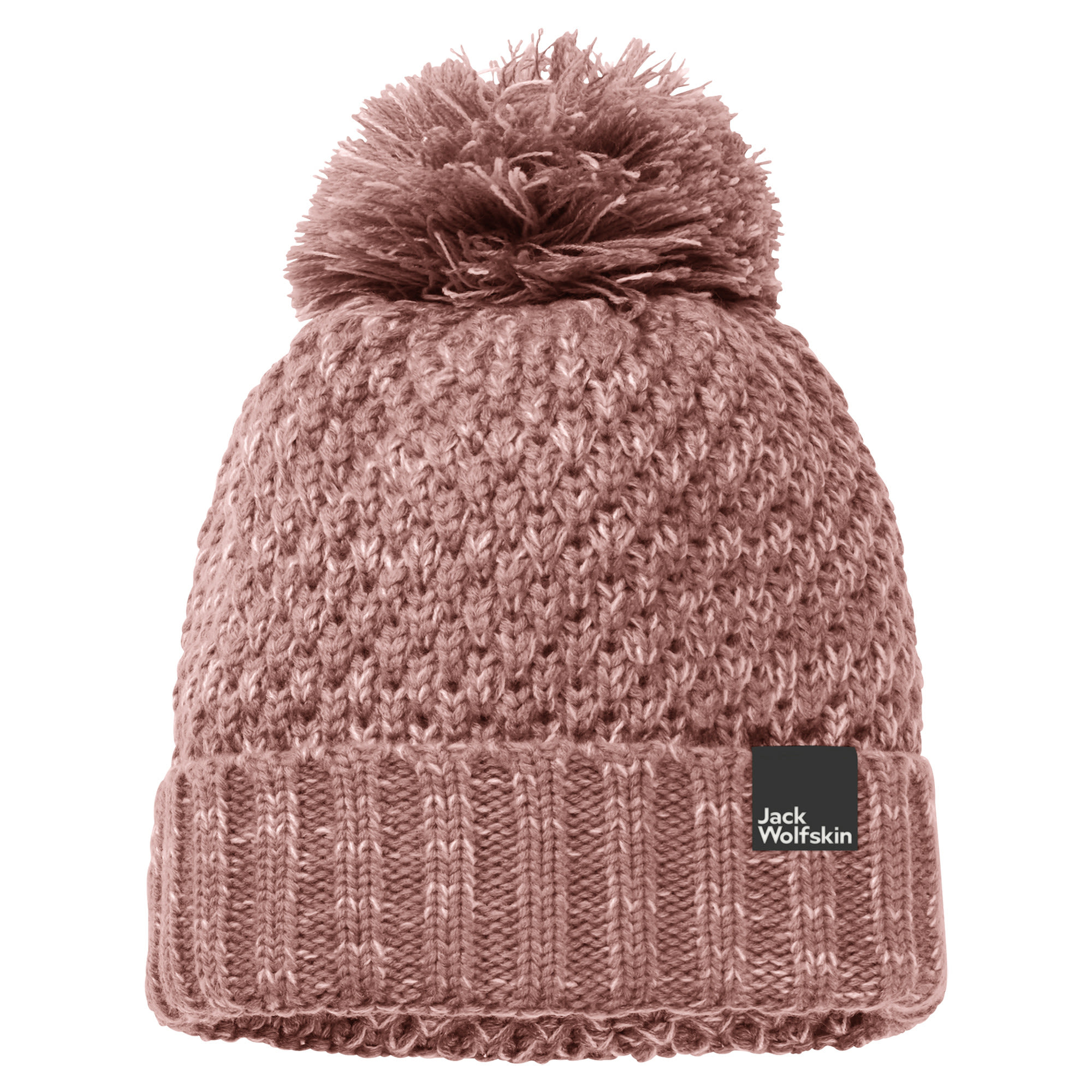 Jack Wolfskin Highloft Knit Cap Pink- Female Kopfbedeckungen- Grsse S - Farbe Afterglow