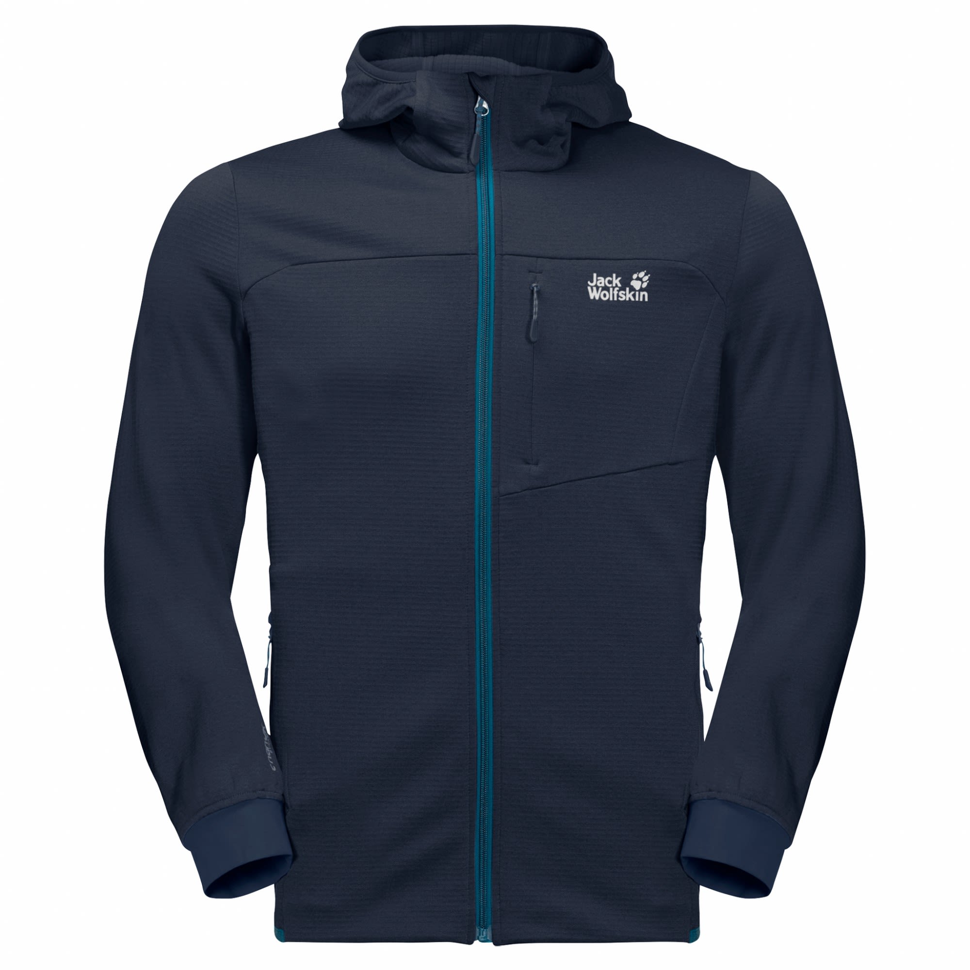 Jack Wolfskin Hydro Grid Fleece Blau- Male Anoraks- Grsse S - Farbe Night Blue