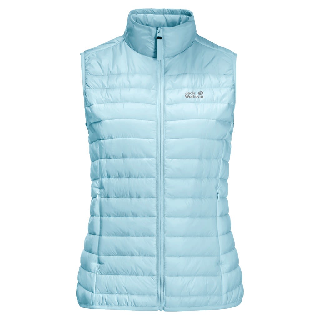 Jack Wolfskin JWaterproof Vest Blau- Female Isolationswesten- Grsse XS - Farbe Frosted Blue