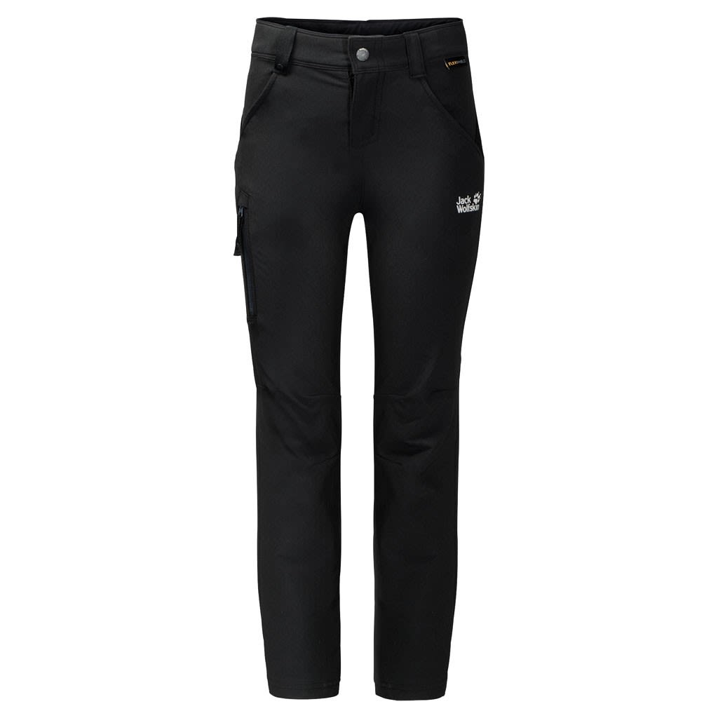 Jack Wolfskin Kids Activate Pants Schwarz- Lange Hosen- Grsse 104 - Farbe Black