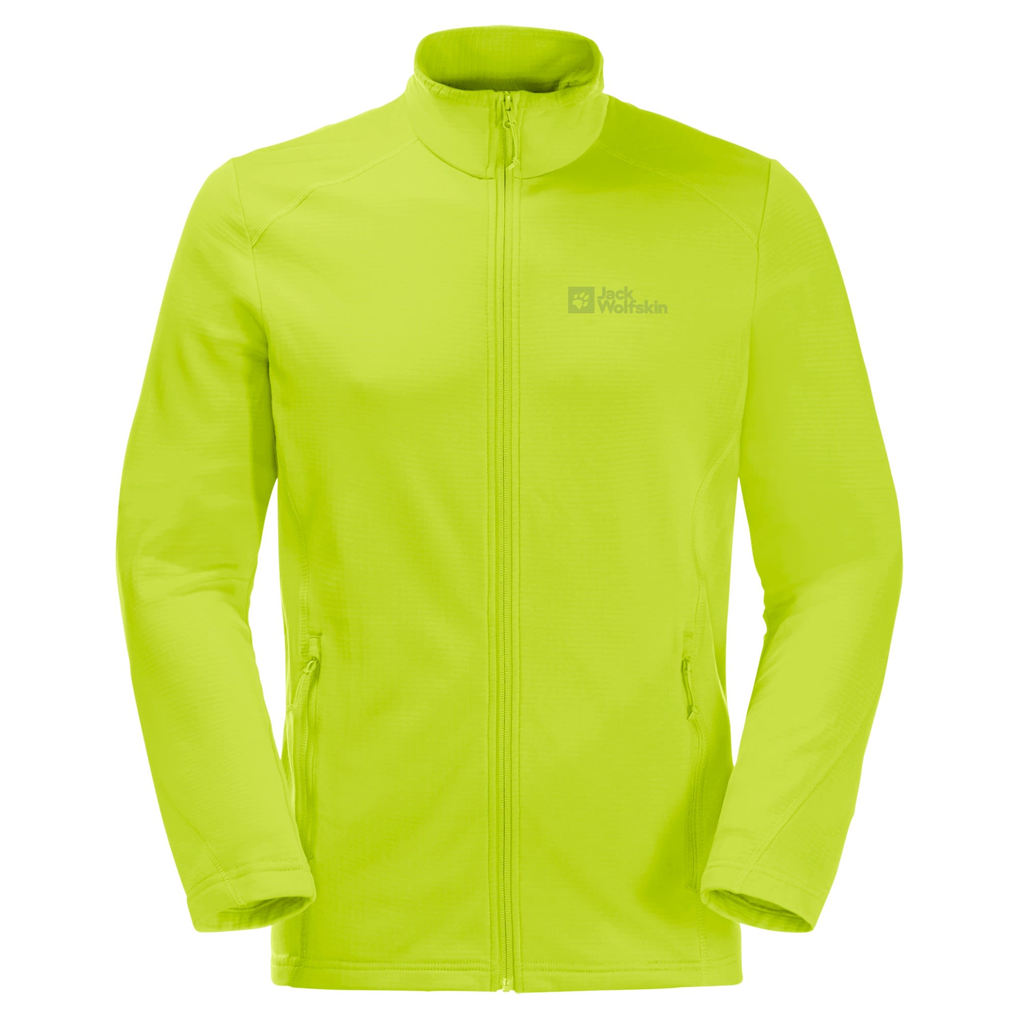 Jack Wolfskin Kolbenberg Full-Zip Gelb- Male Anoraks- Grsse S - Farbe Lime