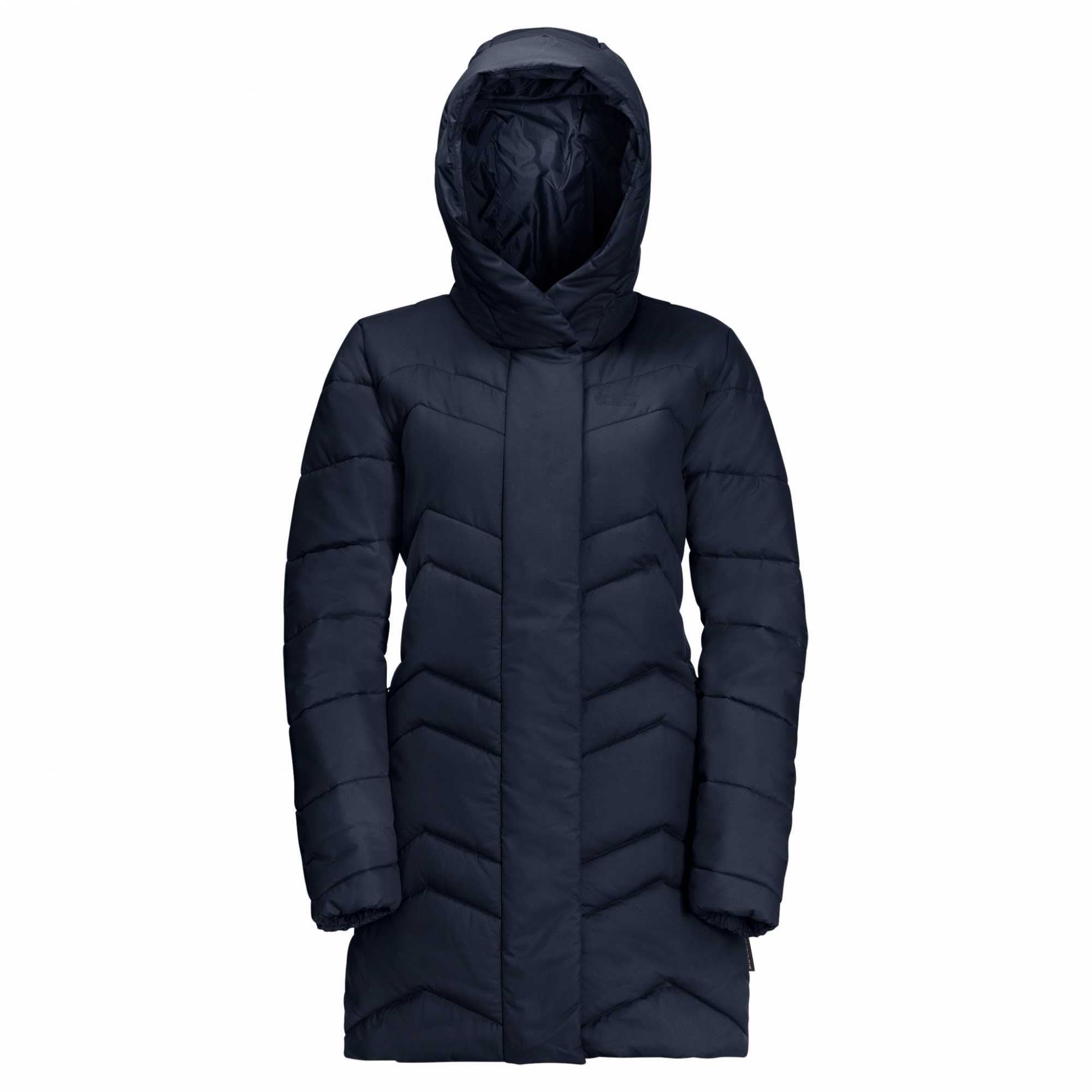 Jack Wolfskin Kyoto Coat Blau- Female Daunen Wintermntel- Grsse XS - Farbe Midnight Blue