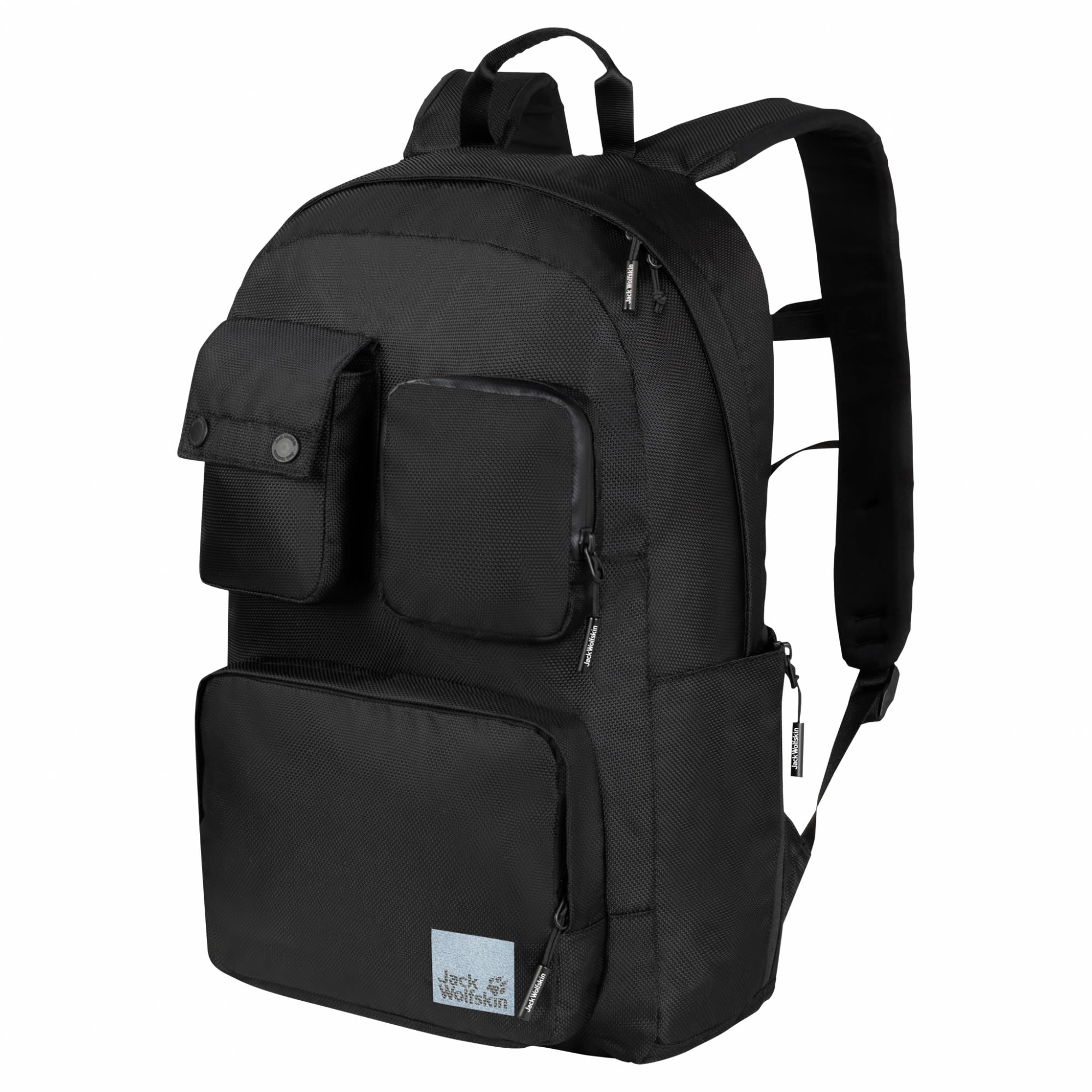 Jack Wolfskin London Backpack Schwarz- Notebook-Ruckscke- Grsse 22l - Farbe Ultra Black