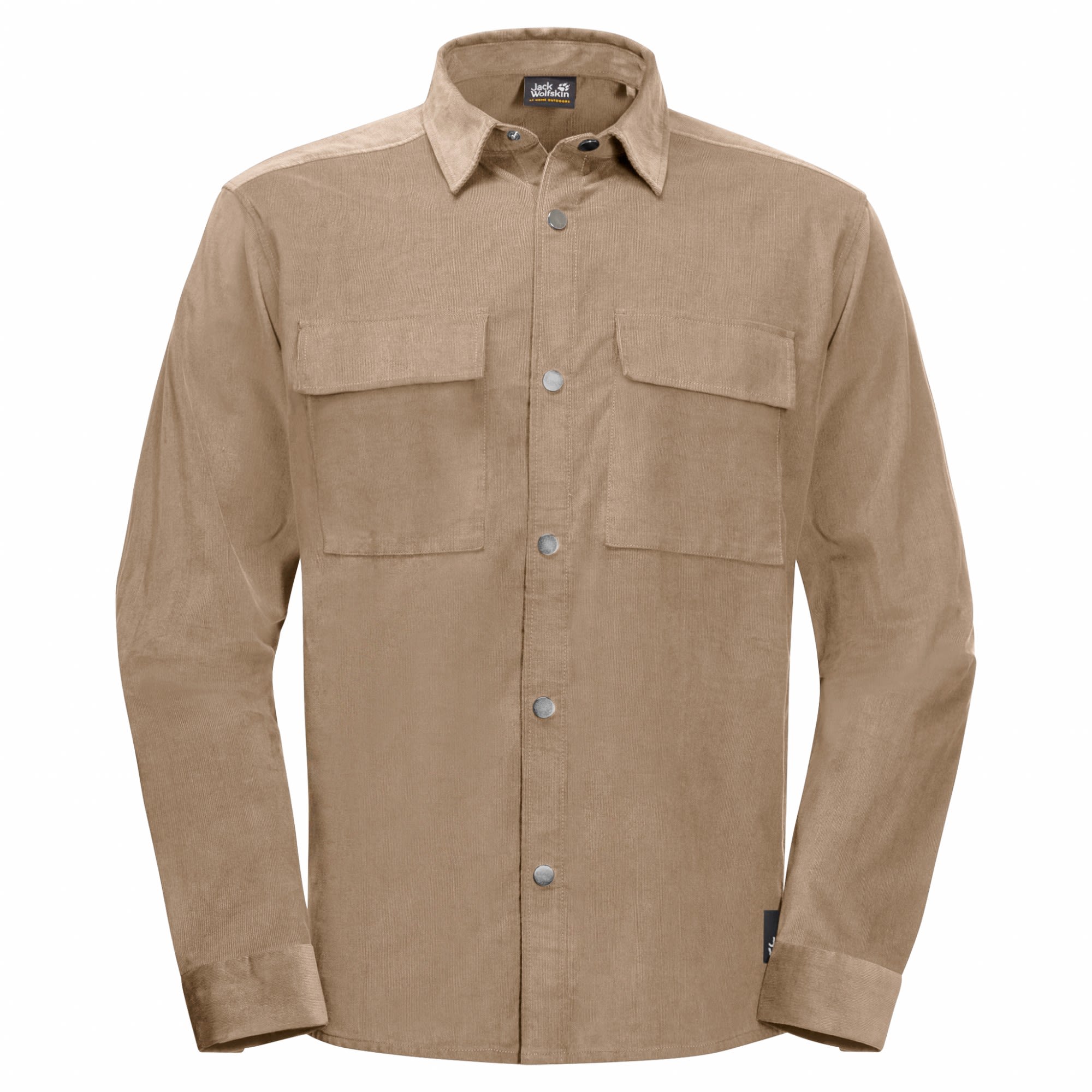 Jack Wolfskin Nature Shirt Beige- Male Langarm-Hemden- Grsse XXL - Farbe Beige