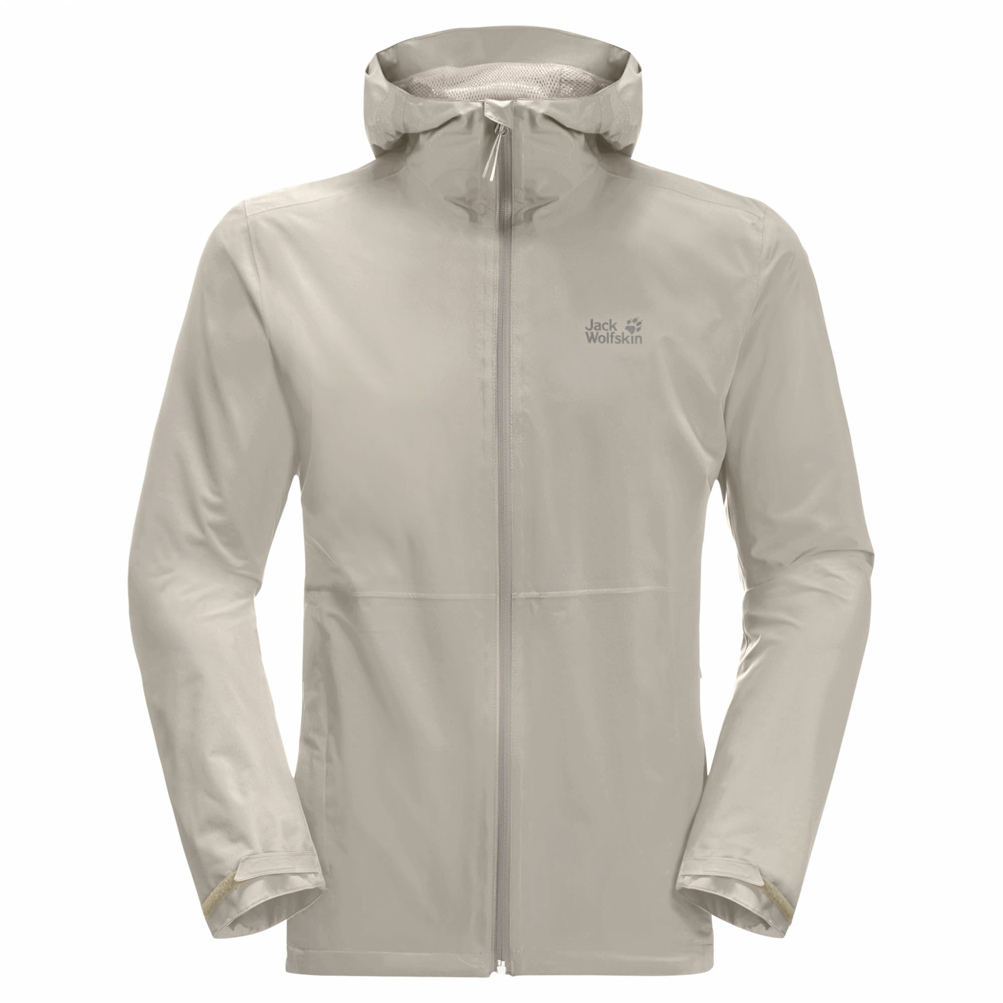 Jack Wolfskin Pack und GO Shell Beige- Male Anoraks- Grsse S - Farbe Dusty Grey