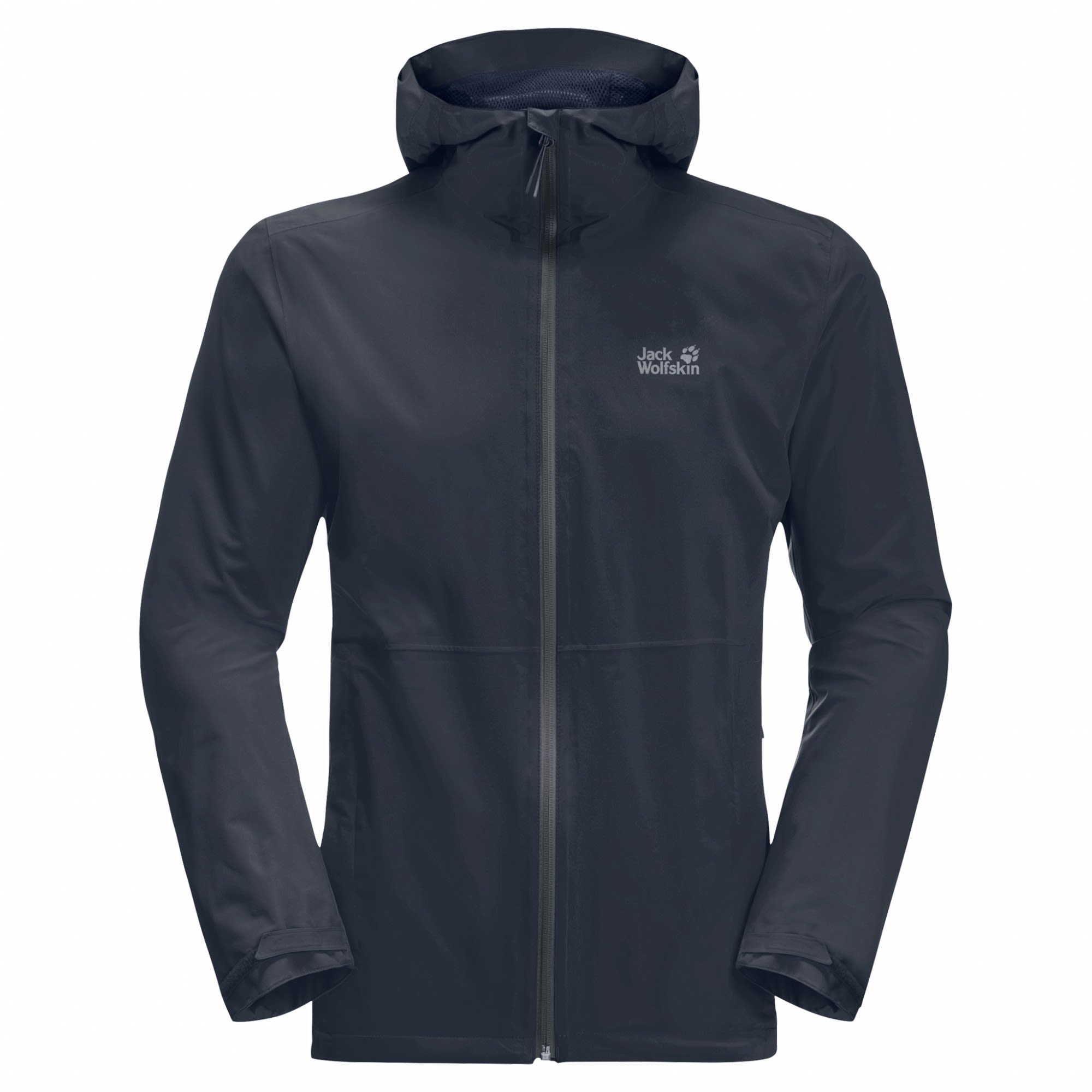 Jack Wolfskin Pack und GO Shell Blau- Male Anoraks- Grsse L - Farbe Night Blue