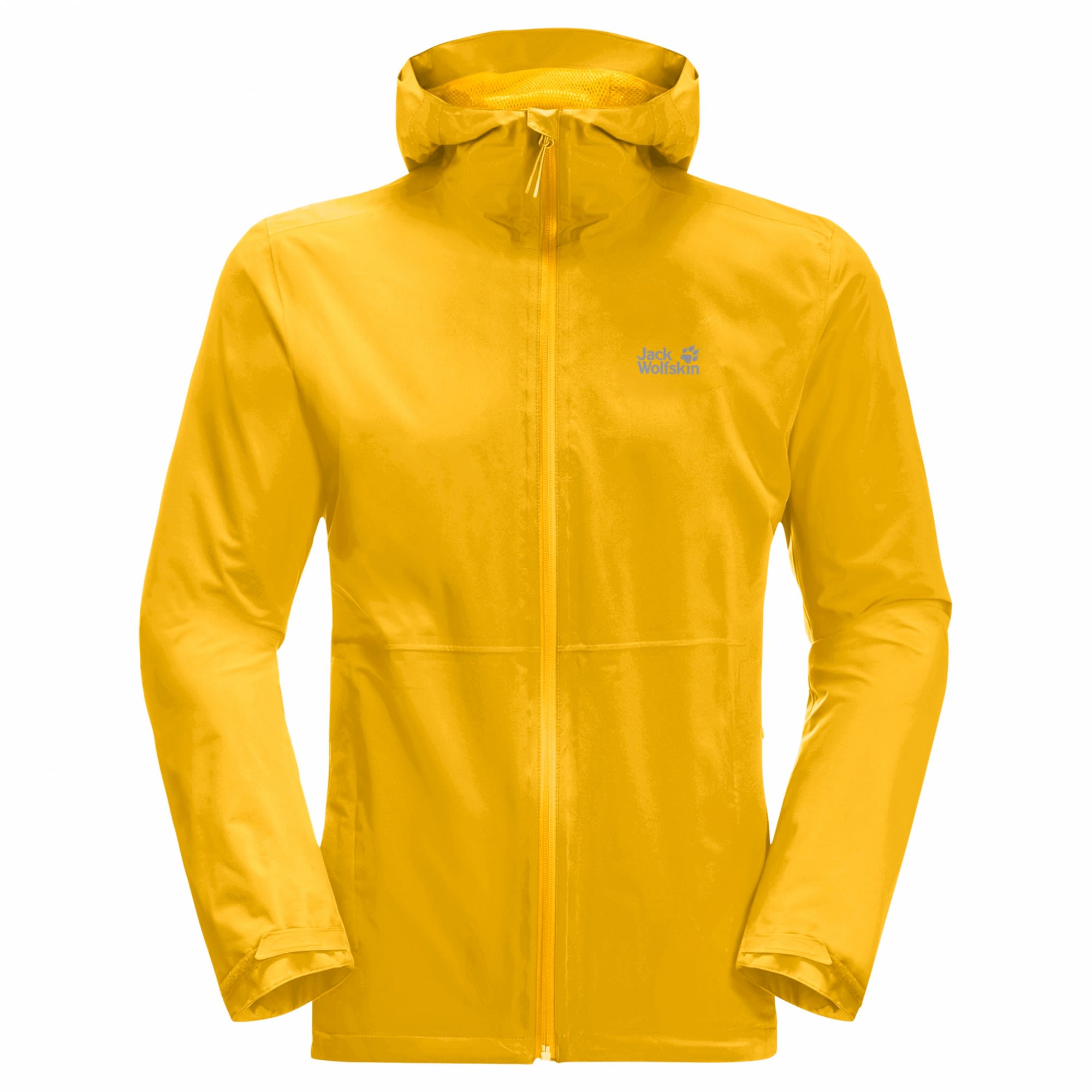 Jack Wolfskin Pack und GO Shell Gelb- Male Anoraks- Grsse L - Farbe Burly Yellow XT