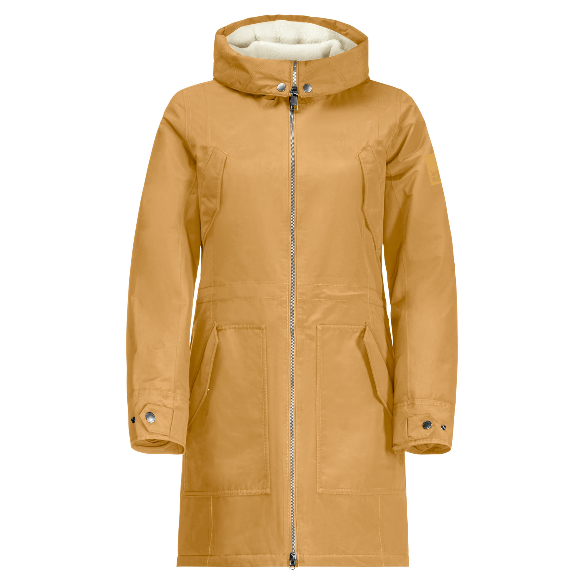 Jack Wolfskin Rocky Point Parka Beige- Female Freizeitmntel- Grsse S - Farbe Amber Gold