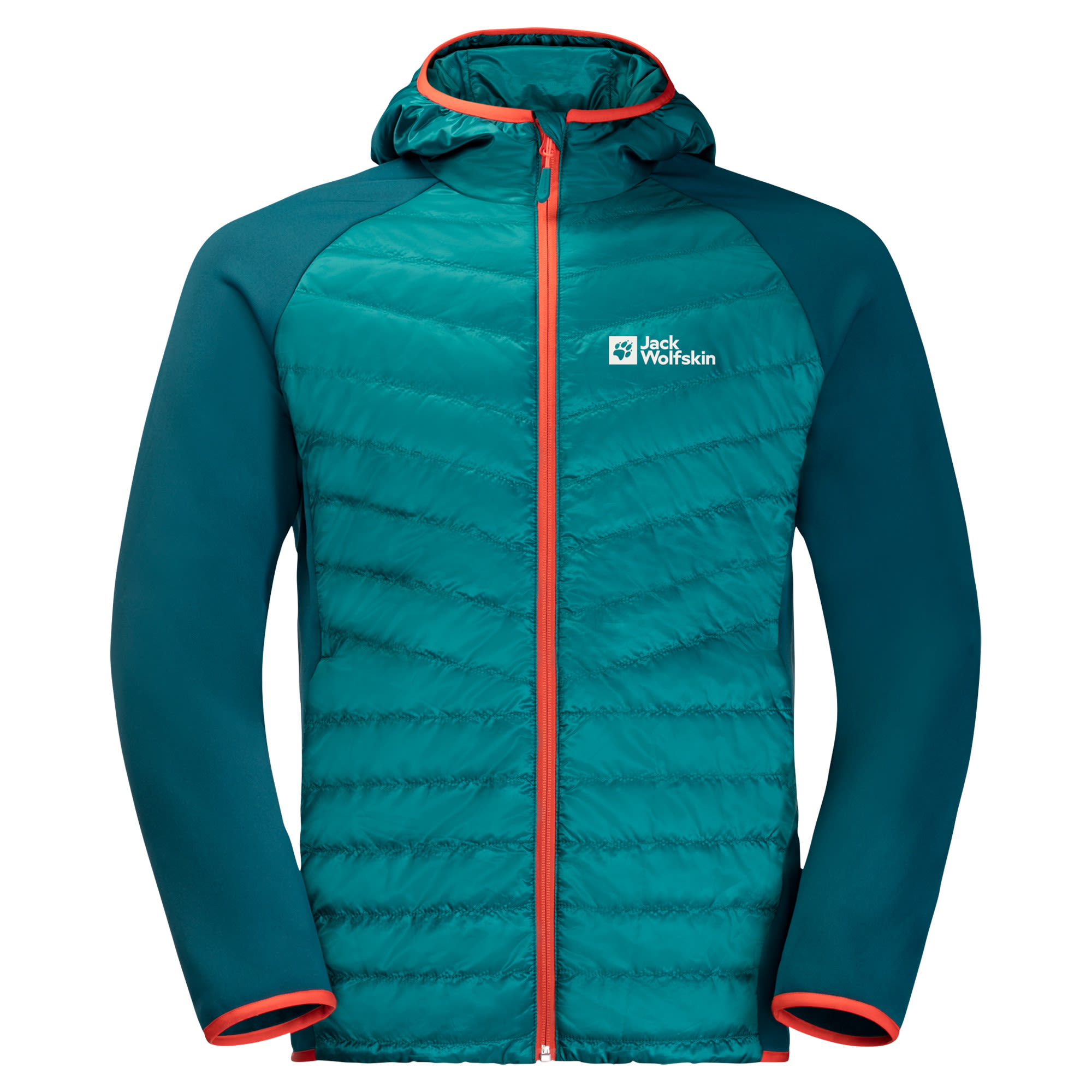 Jack Wolfskin Routeburn Pro Hybrid Grn- Male PrimaLoft(R) Anoraks- Grsse S - Farbe Bay Blue