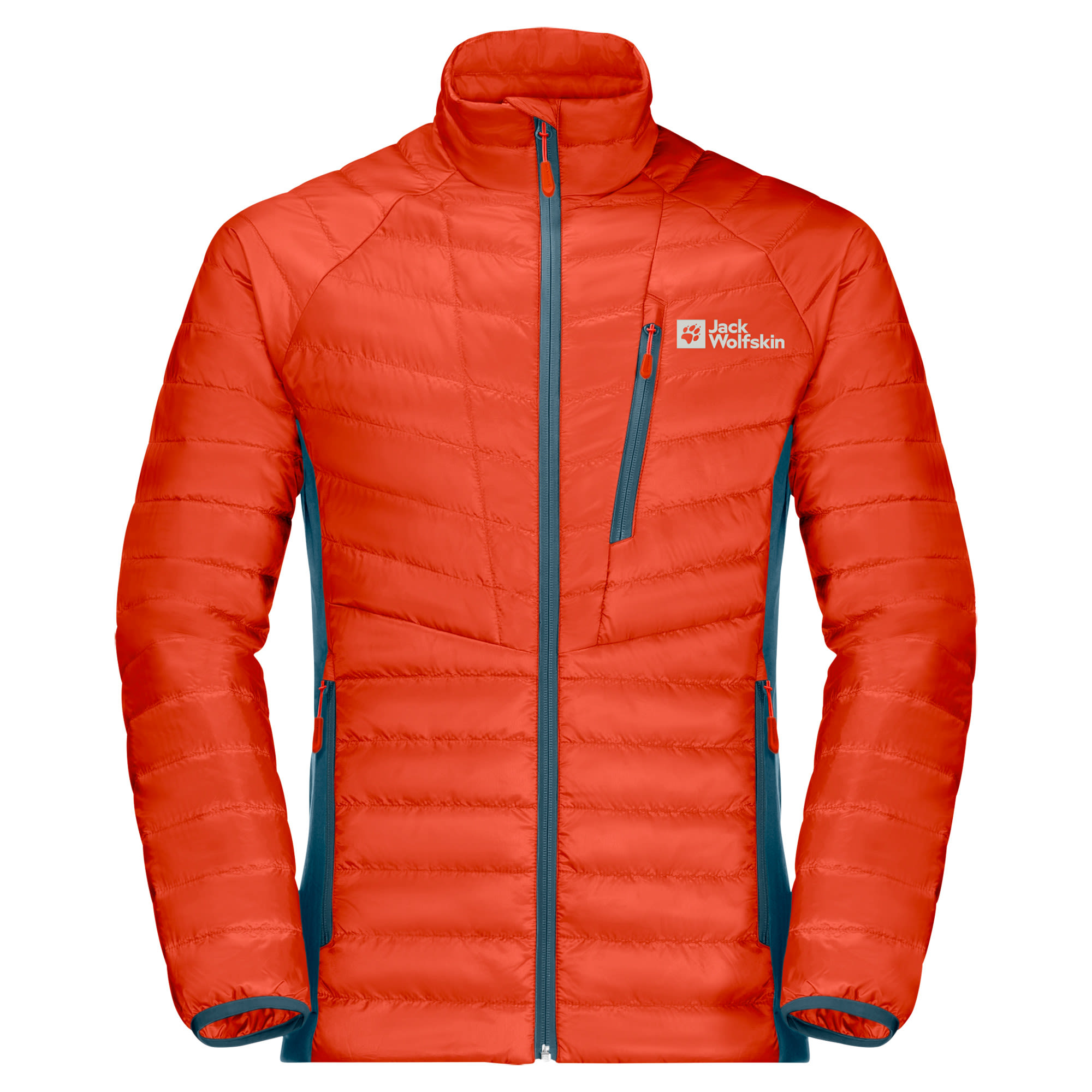 Jack Wolfskin Routeburn Pro INS JKT Rot- Male PrimaLoft(R) Anoraks- Grsse 3XL - Farbe Wild Brier