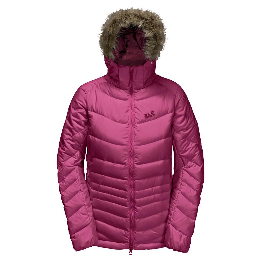 Jack Wolfskin Selenium BAY Rot- Female Daunen Anoraks- Grsse XS - Farbe Amethyst