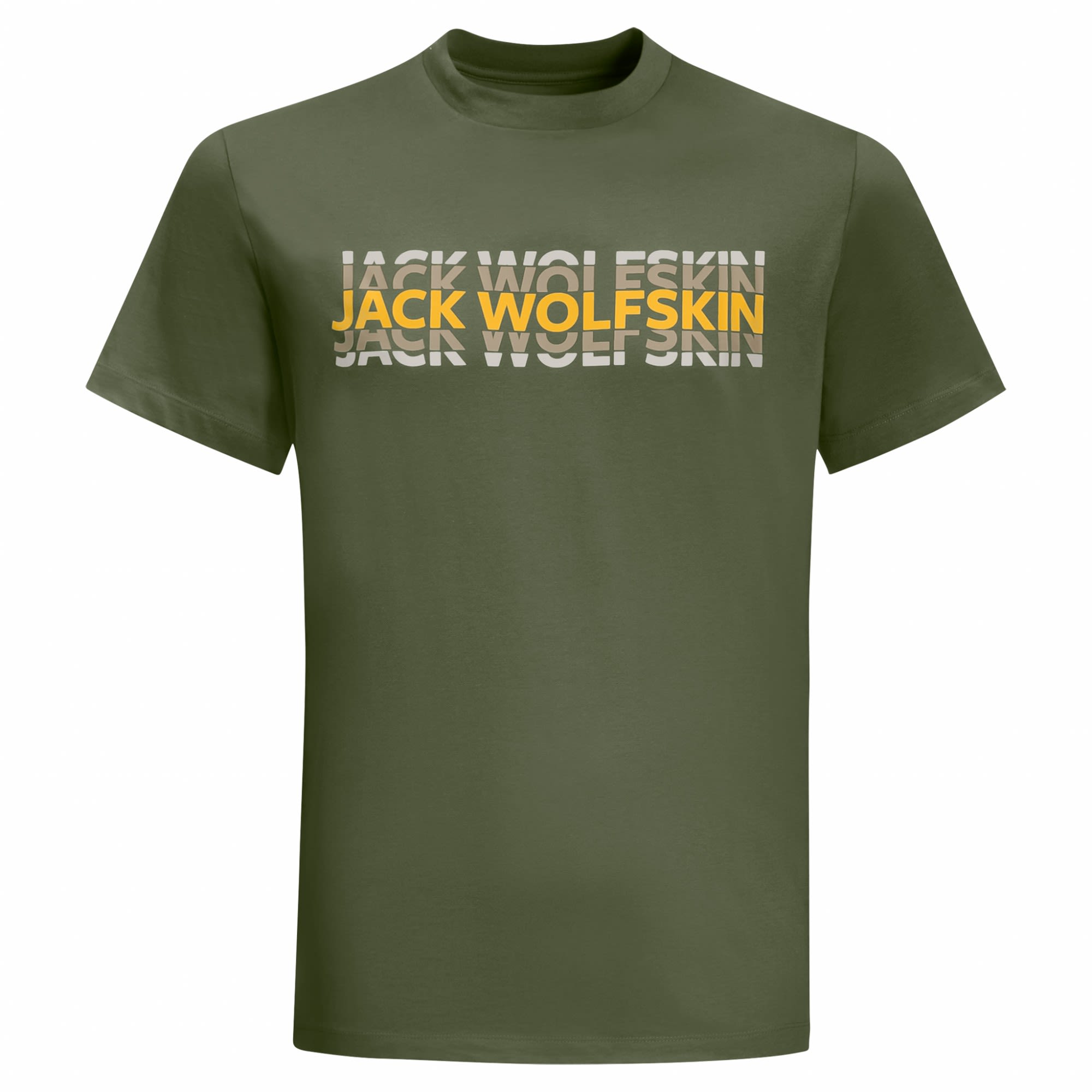 Jack Wolfskin Strobe T Grn- Male Kurzarm-Shirts- Grsse M - Farbe Greenwood