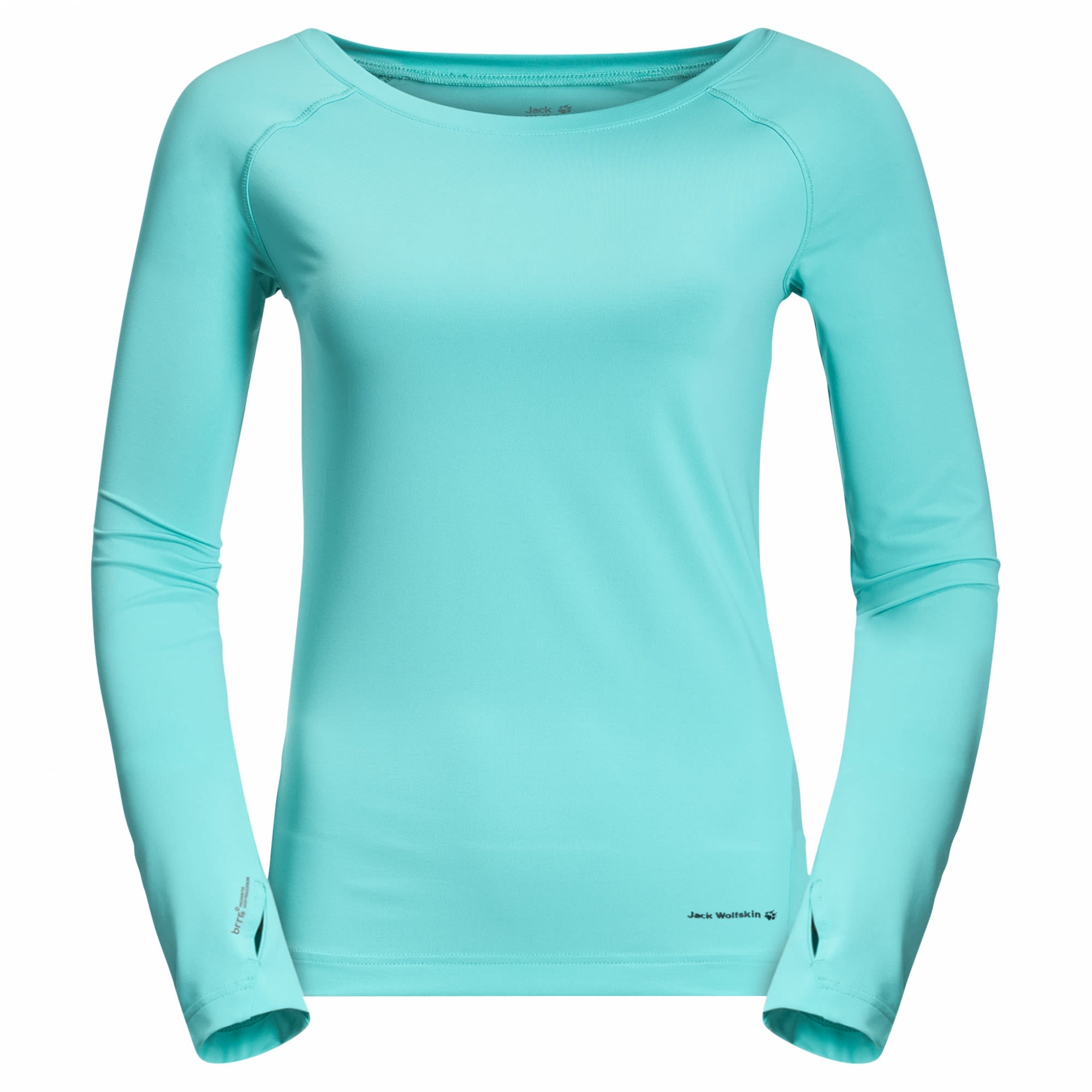 Jack Wolfskin Tasman L-S Grn- Female Langarm-Shirts- Grsse XL - Farbe Peppermint