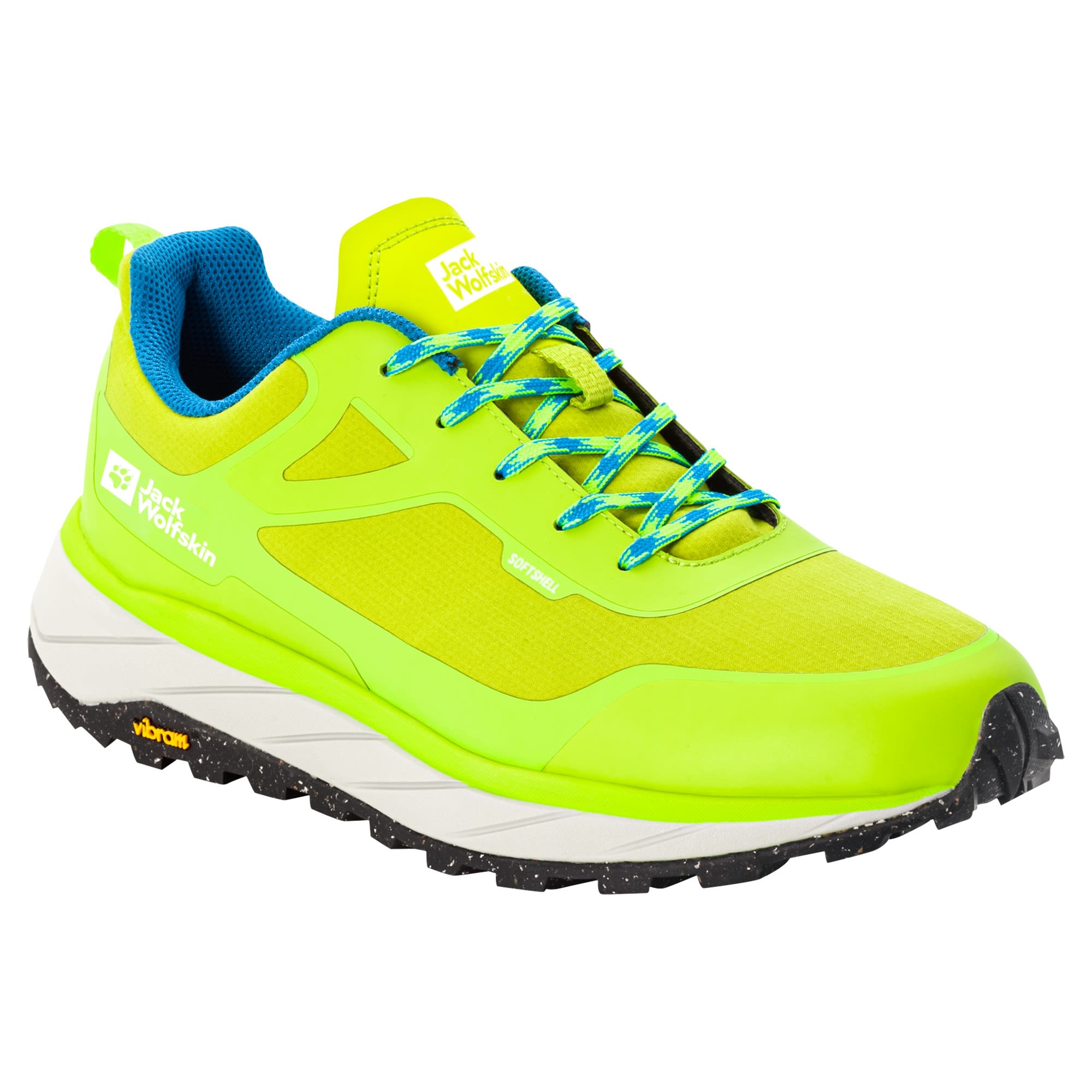 Jack Wolfskin Terrashelter Low Gelb- Male Hiking- und Approachschuhe- Grsse EU 41 - Farbe Lime - Blue