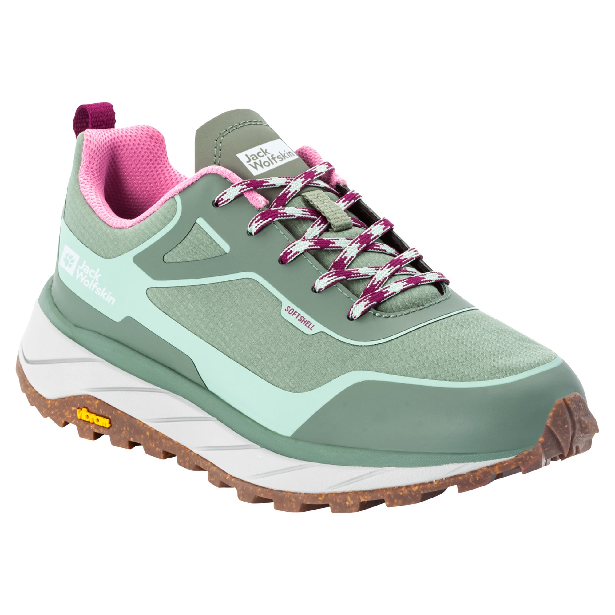 Jack Wolfskin Terrashelter Low Grn- Female Hiking- und Approachschuhe- Grsse EU 36 - Farbe Light Green - Green