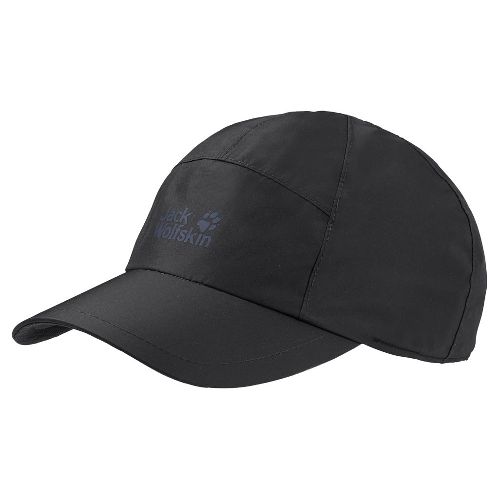 Jack Wolfskin Texapore Ecosphere Base Cap Schwarz- Kopfbedeckungen- Grsse M - Farbe Black