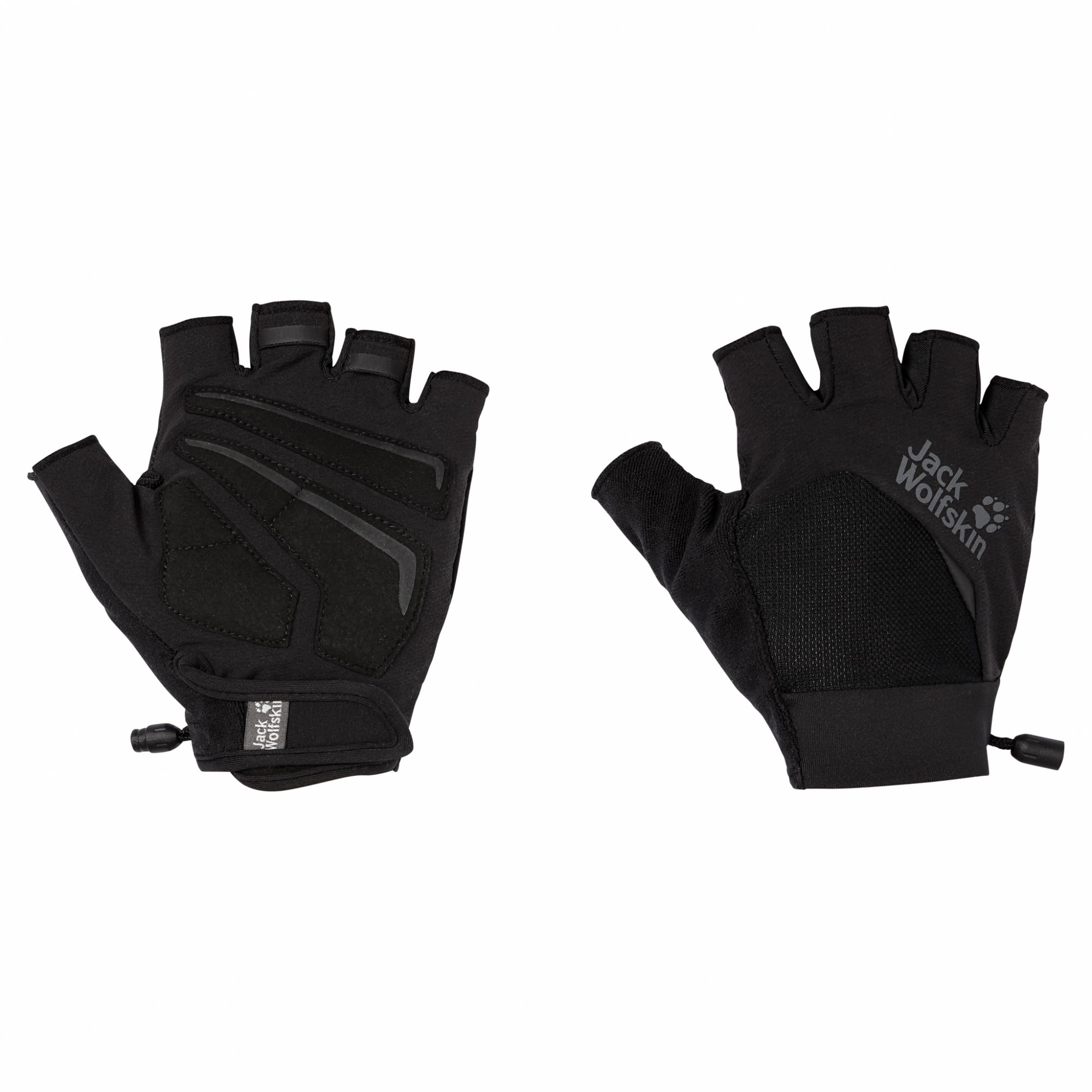 Jack Wolfskin Tourer Glove Short Schwarz- Fingerhandschuhe- Grsse S - Farbe Black