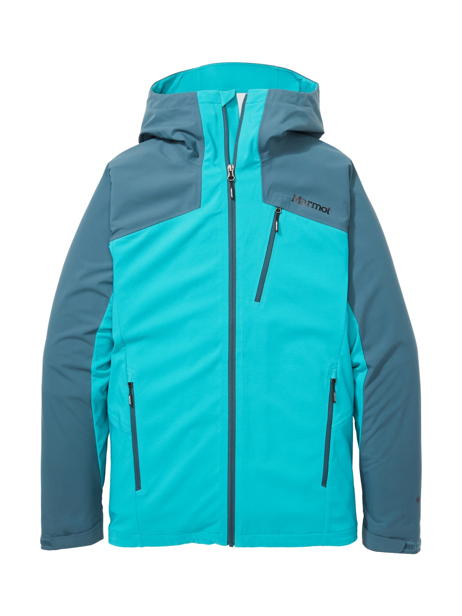 Marmot ROM 2-0 Hoody Colorblock - Blau- Male Gore-Tex(R) Ponchos und Capes- Grsse S - Farbe Enamel Blue - Stargazer