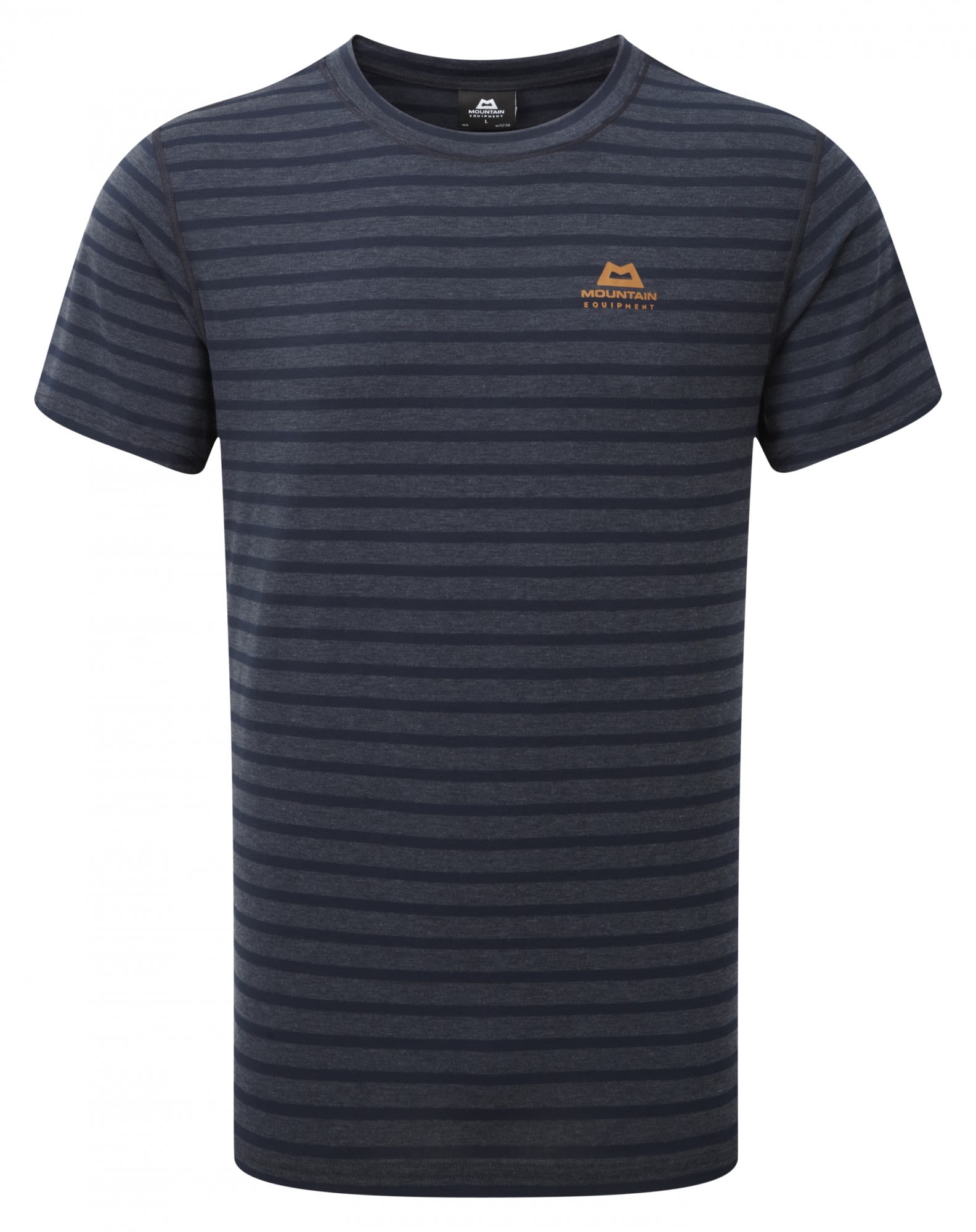 Mountain Equipment Groundup Tee Gestreift - Blau- Male T-Shirts- Grsse S - Farbe Cosmos Stripe