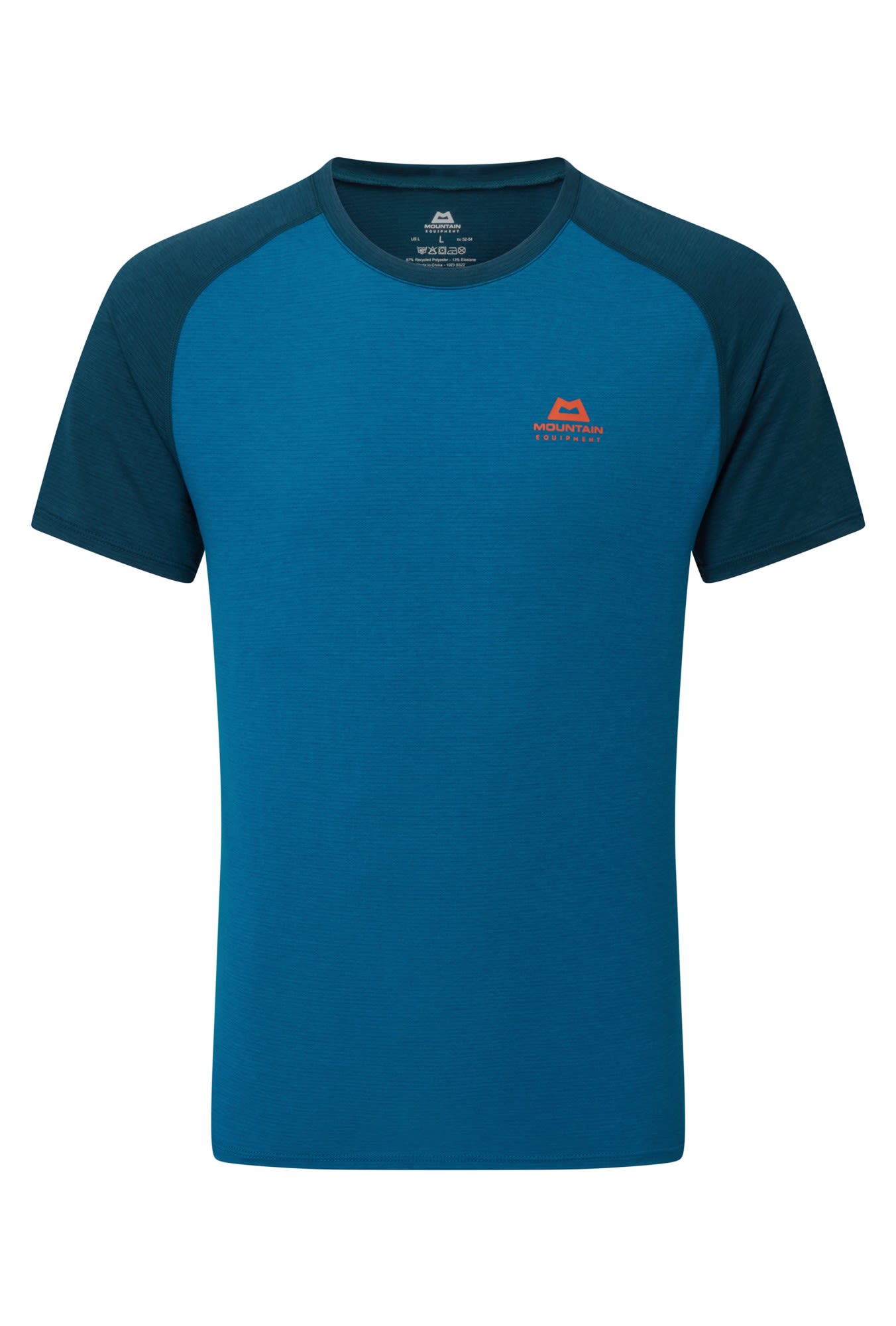 Mountain Equipment Nava Crew Blau- Male T-Shirts- Grsse M - Farbe Mykonos - Majolica