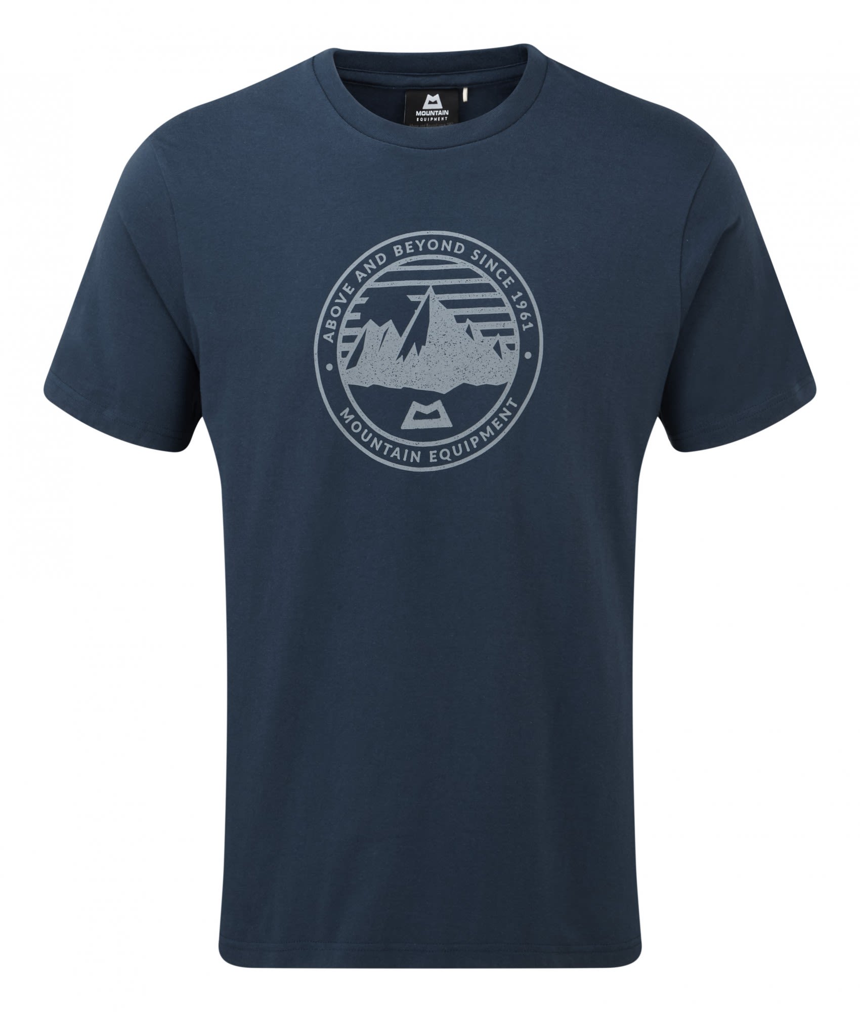 Mountain Equipment Roundel Tee Blau- Male T-Shirts- Grsse S - Farbe Denim Blue