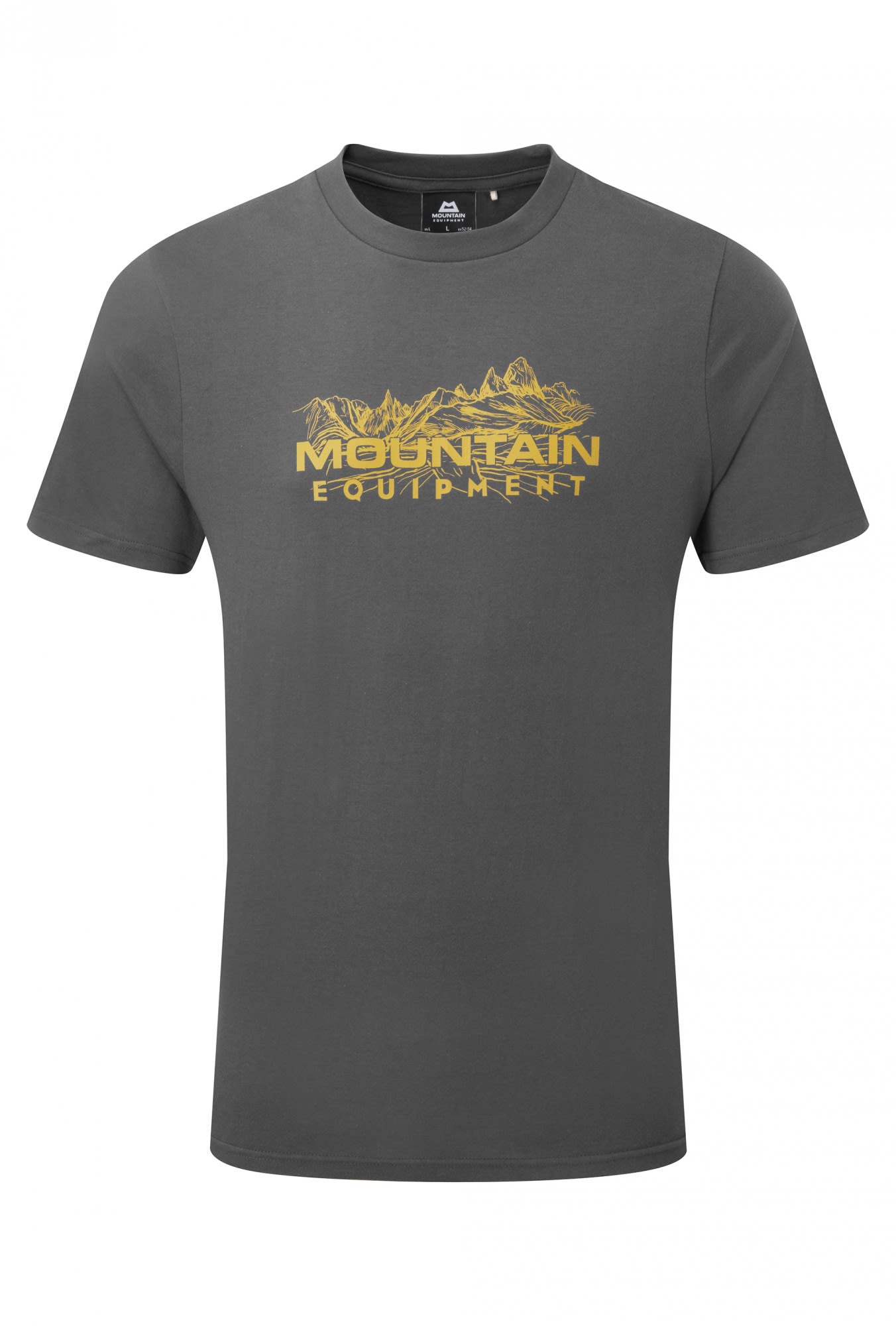 Mountain Equipment Skyline Tee Grau- Male T-Shirts- Grsse S - Farbe Anvil Grey