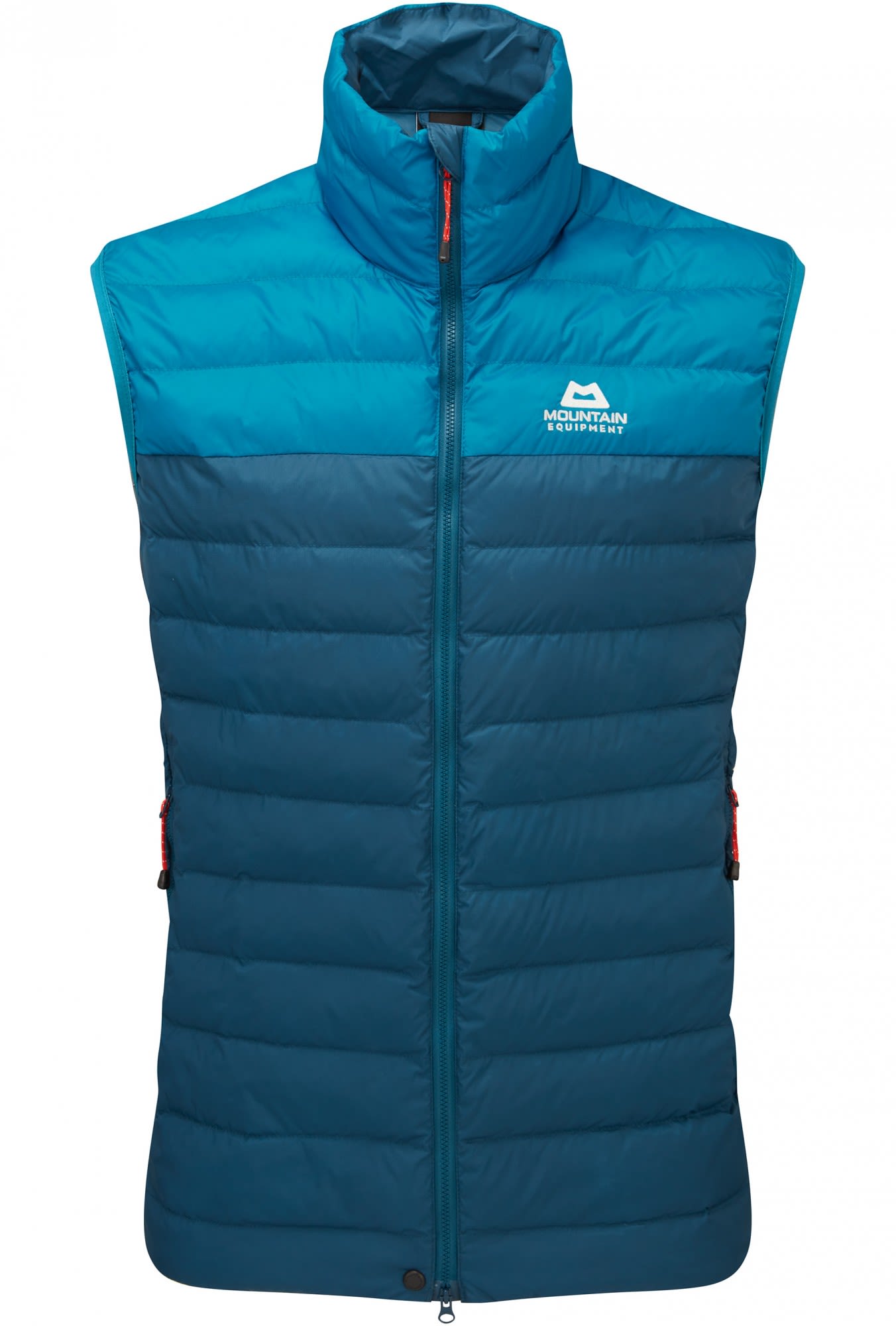 Mountain Equipment Superflux Vest Colorblock - Blau- Male Isolationswesten- Grsse S - Farbe Majolica Blue - Mykonos Blue