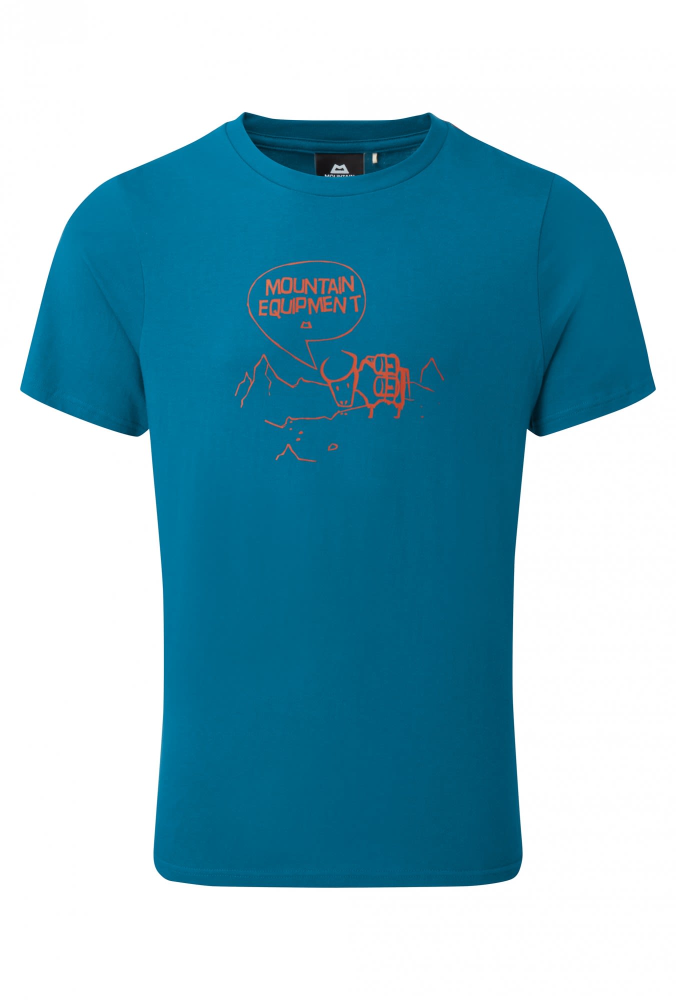 Mountain Equipment Yorik Tee Blau- Male T-Shirts- Grsse M - Farbe Alto Blue