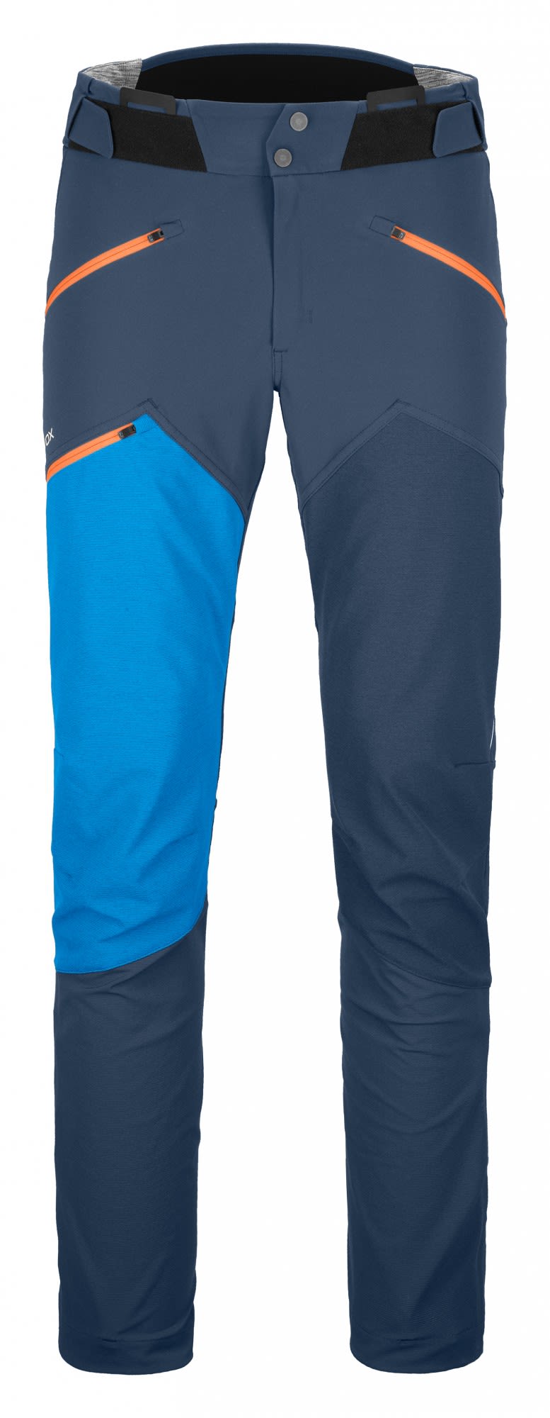 Ortovox Westalpen Softshell Pants Colorblock - Blau- Male Merino Hosen- Grsse XL - Farbe Blue Lake