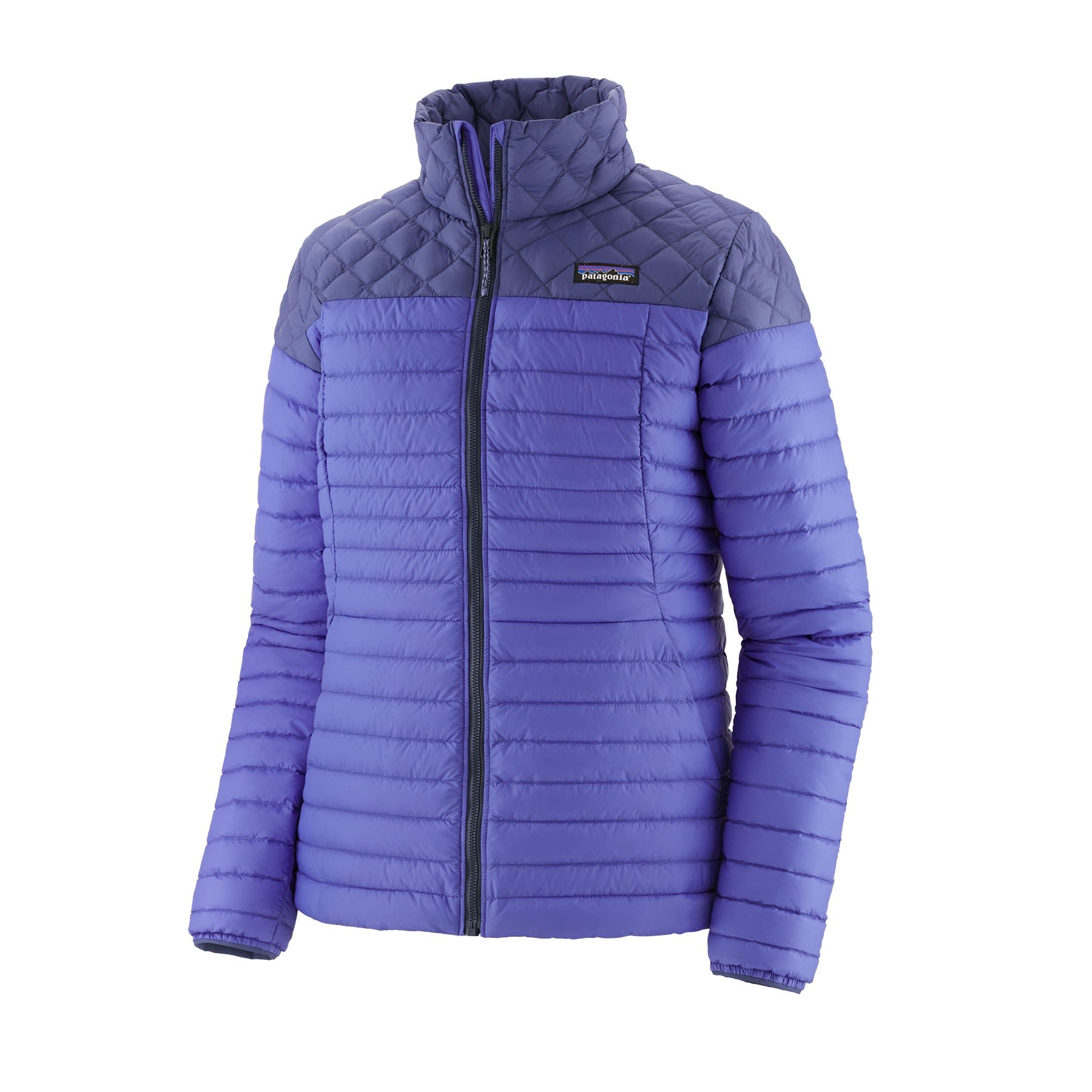 Patagonia Alplight Down Jacket Lila-Violett- Female Daunen Winterjacken- Grsse XL - Farbe Float Blue